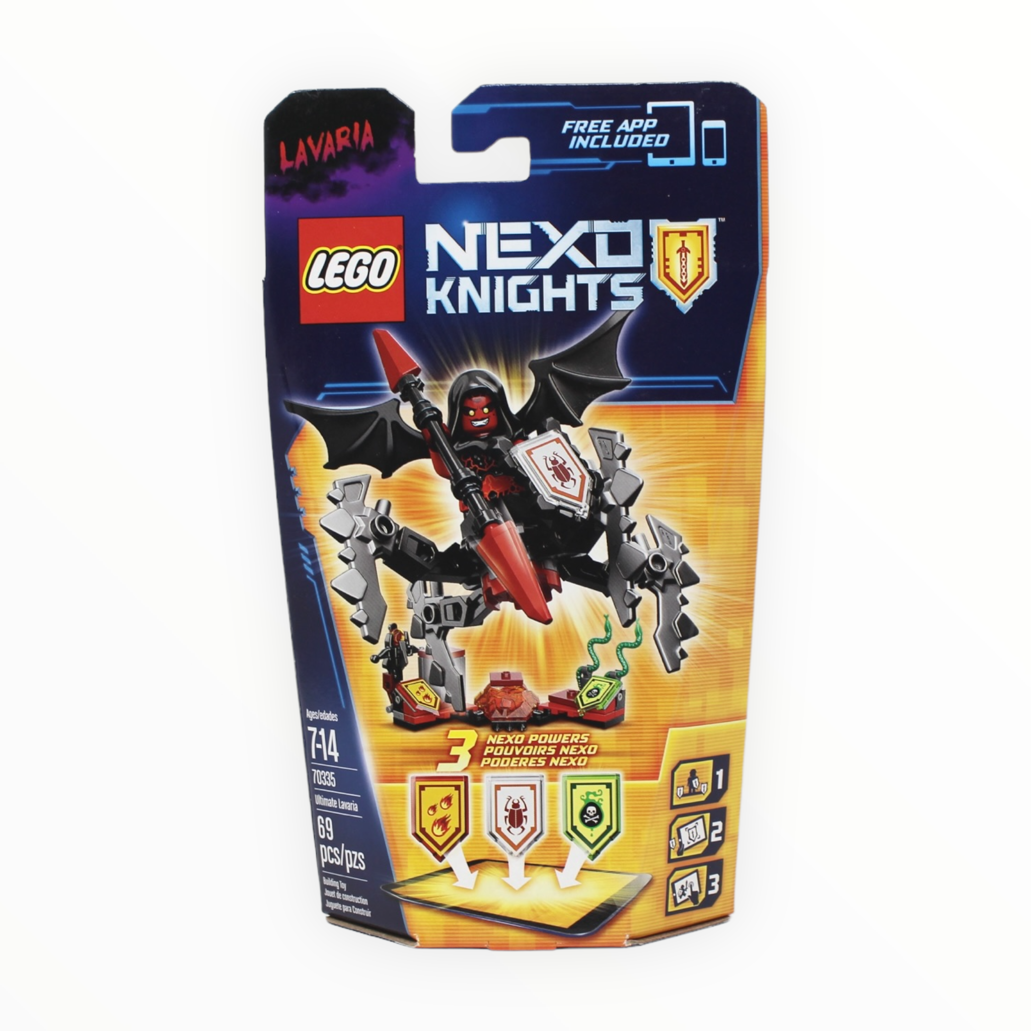 Retired Set 70335 Nexo Knights Ultimate Lavaria