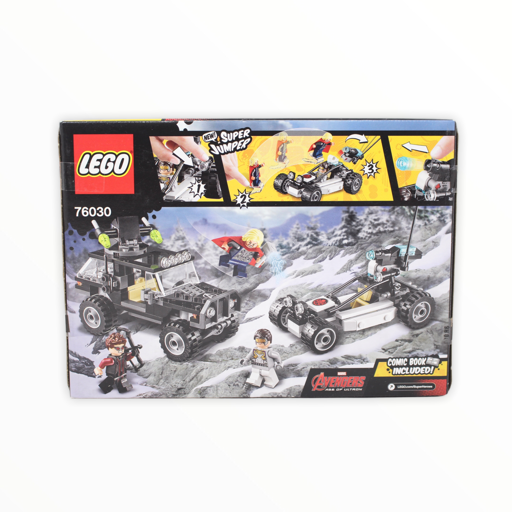 Retired Set 76030 Marvel Super Heroes Avengers Hydra Showdown