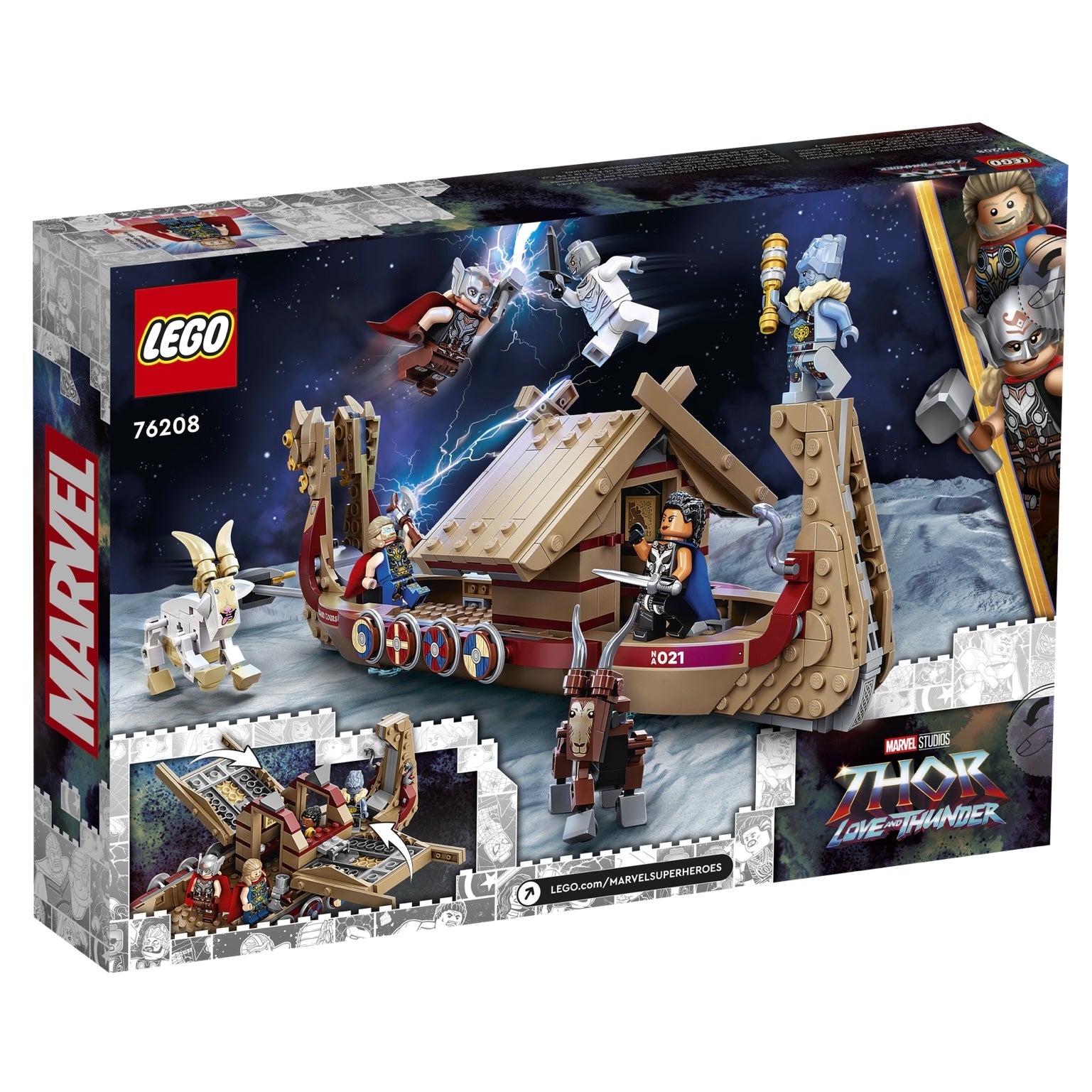 76208 Thor: Love and Thunder The Goat Boat