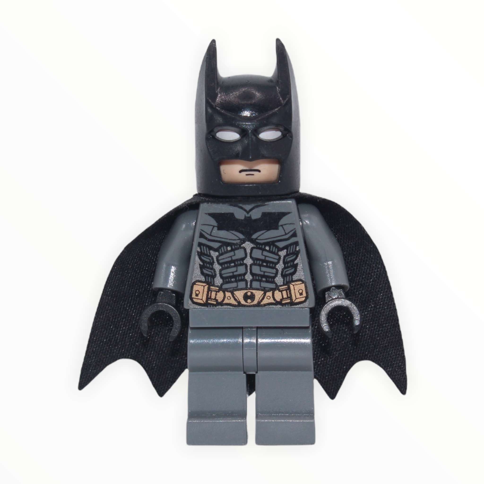Batman (The Dark Knight, Type 1 cowl, dark gray suit, 2008)