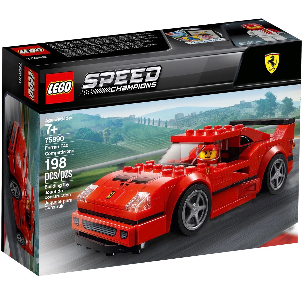 Retired Set 75890 Speed Champions Ferrari F40 Competizione