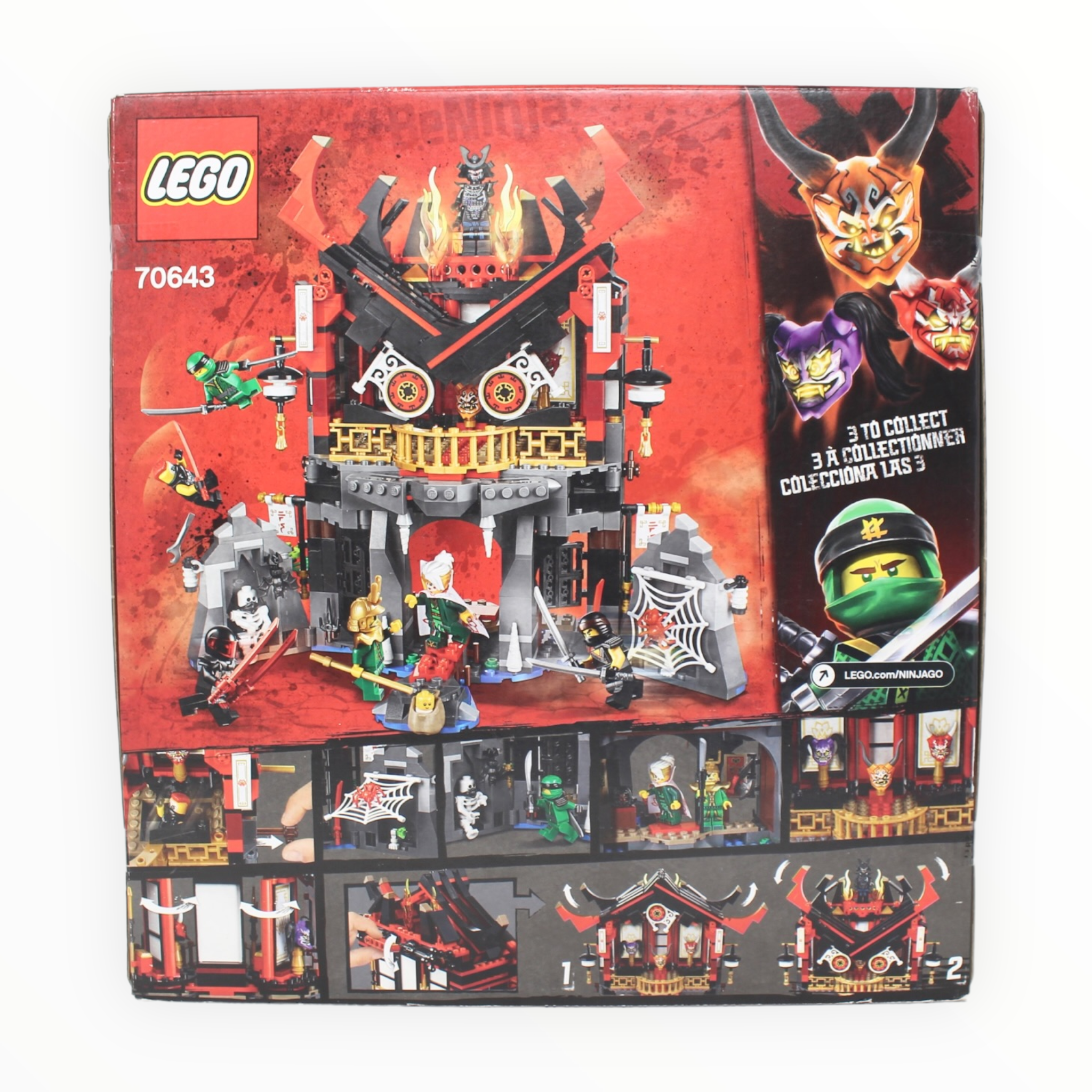 Retired Set 70643 Ninjago Temple of Resurrection