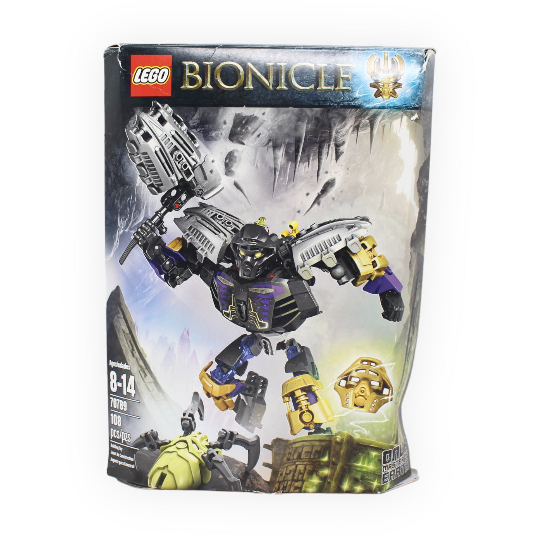 Certified Used Set 70789 Bionicle Onua Master of Earth
