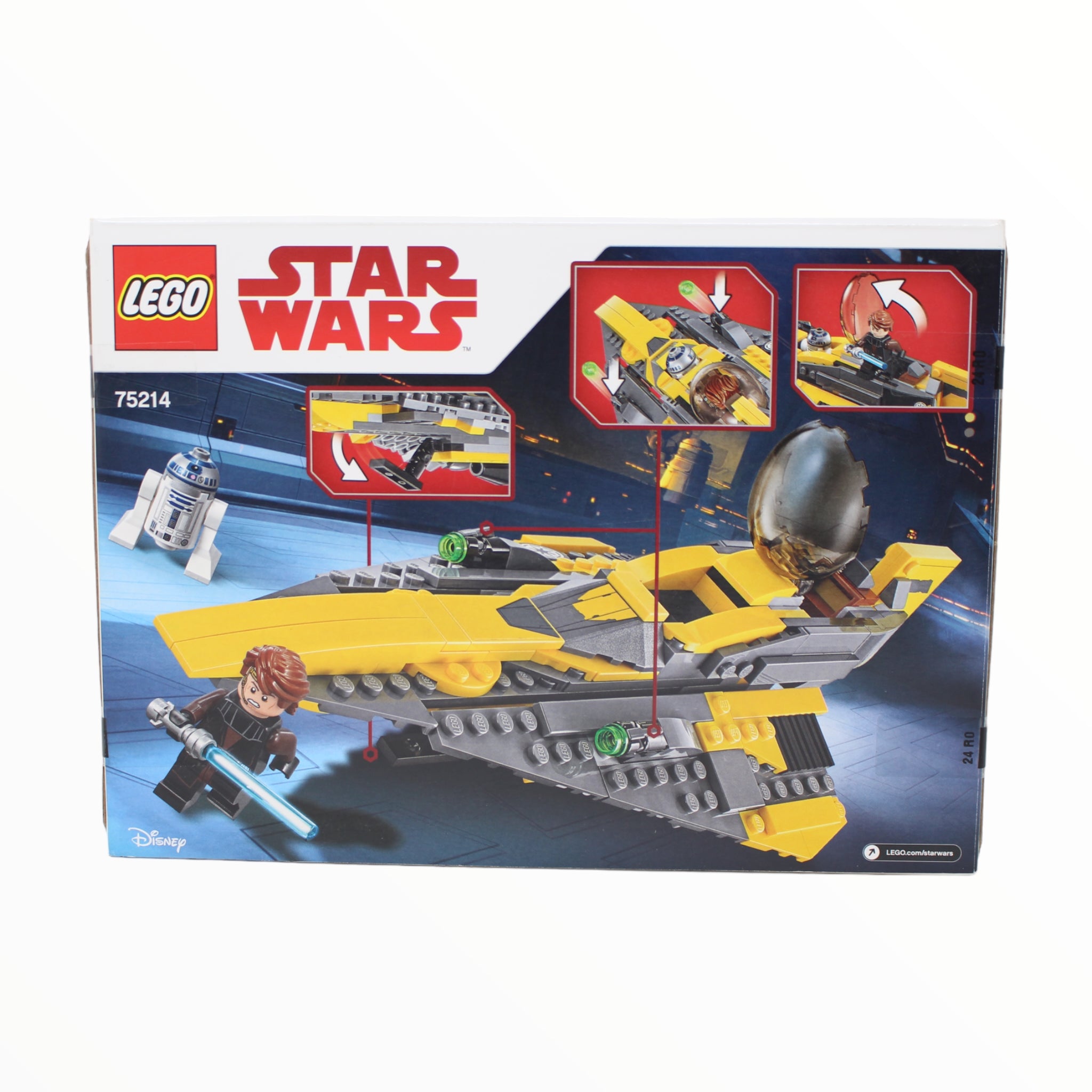 Retired Set 75214 Star Wars Anakin’s Jedi Starfighter