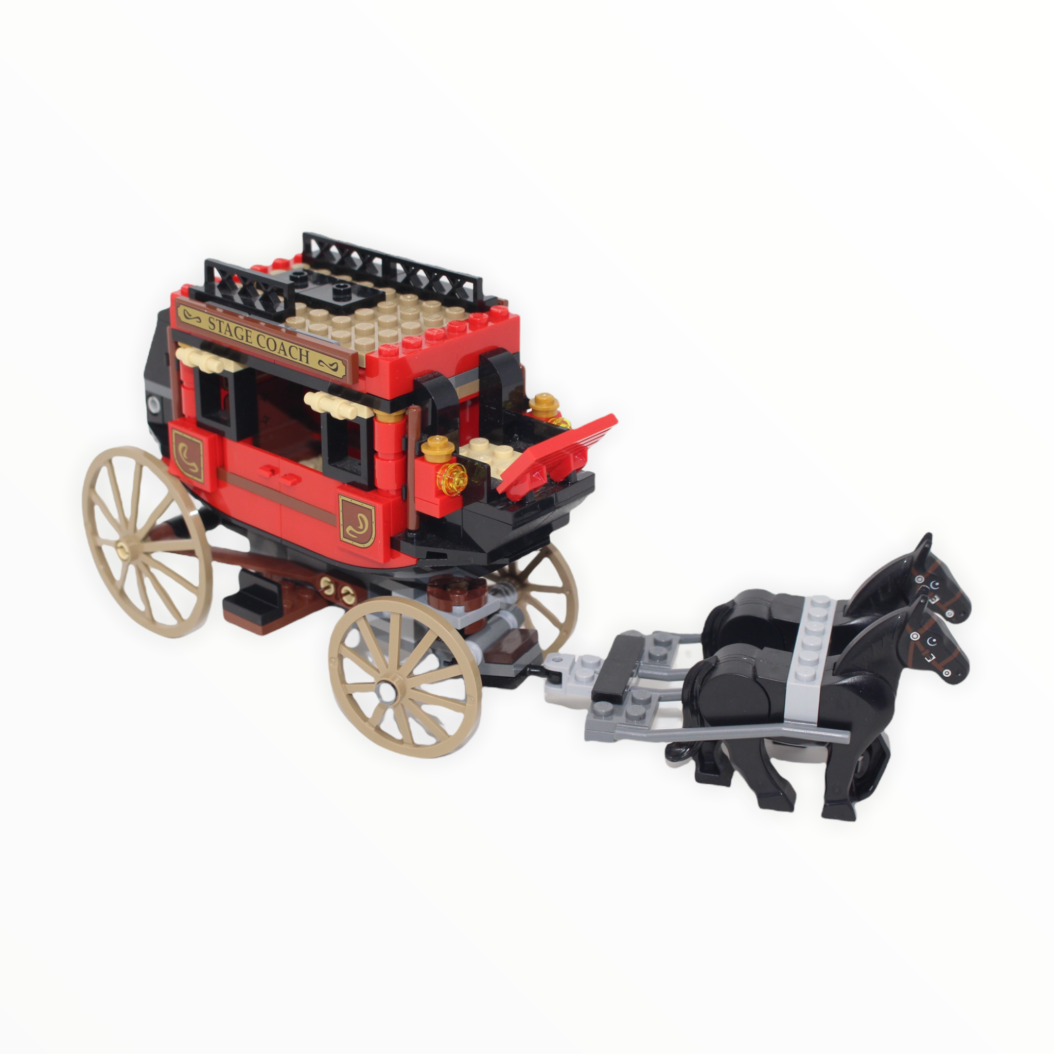 Used Set 79108 The Lone Ranger Stagecoach Escape