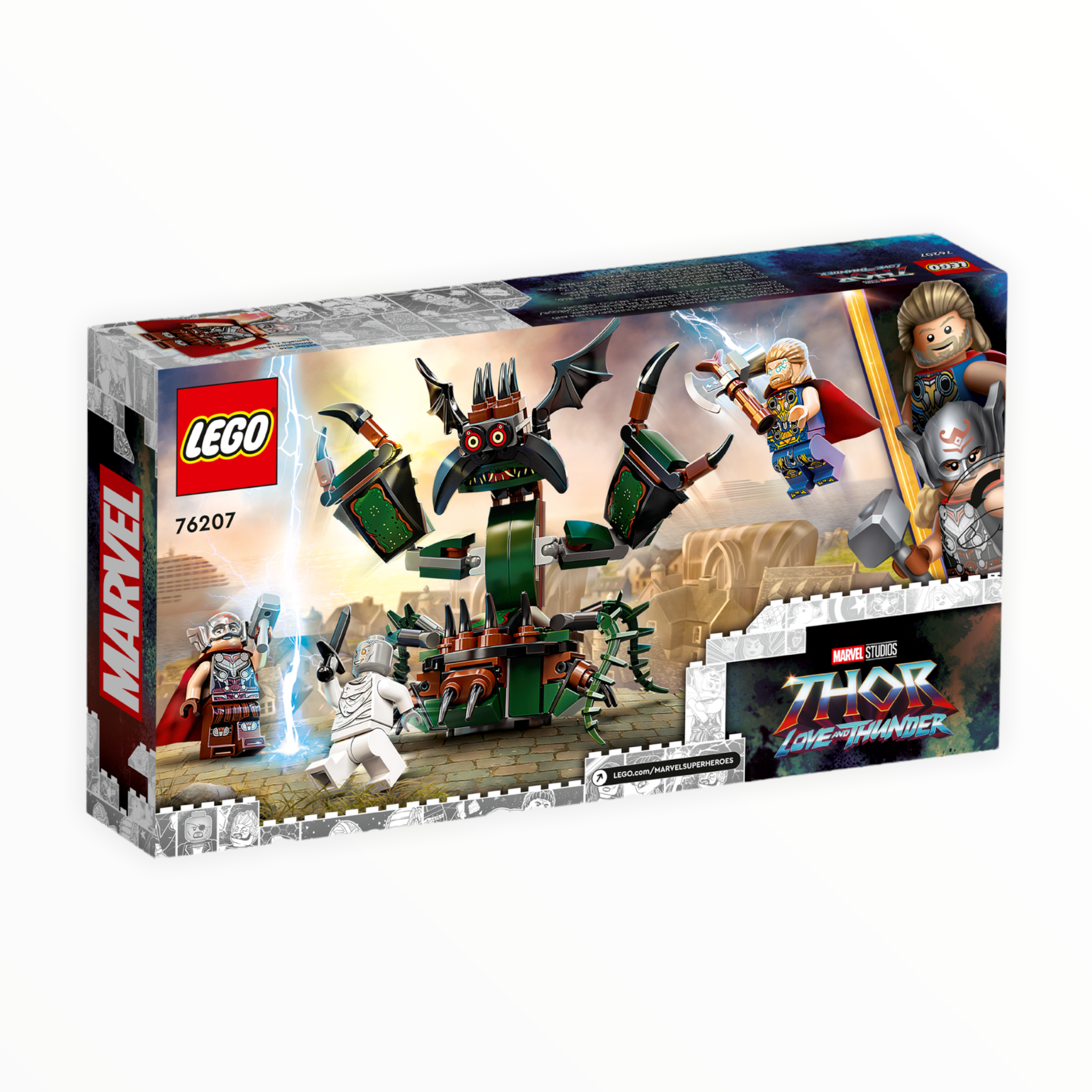 76207 Thor: Love and Thunder Attack on New Asgard