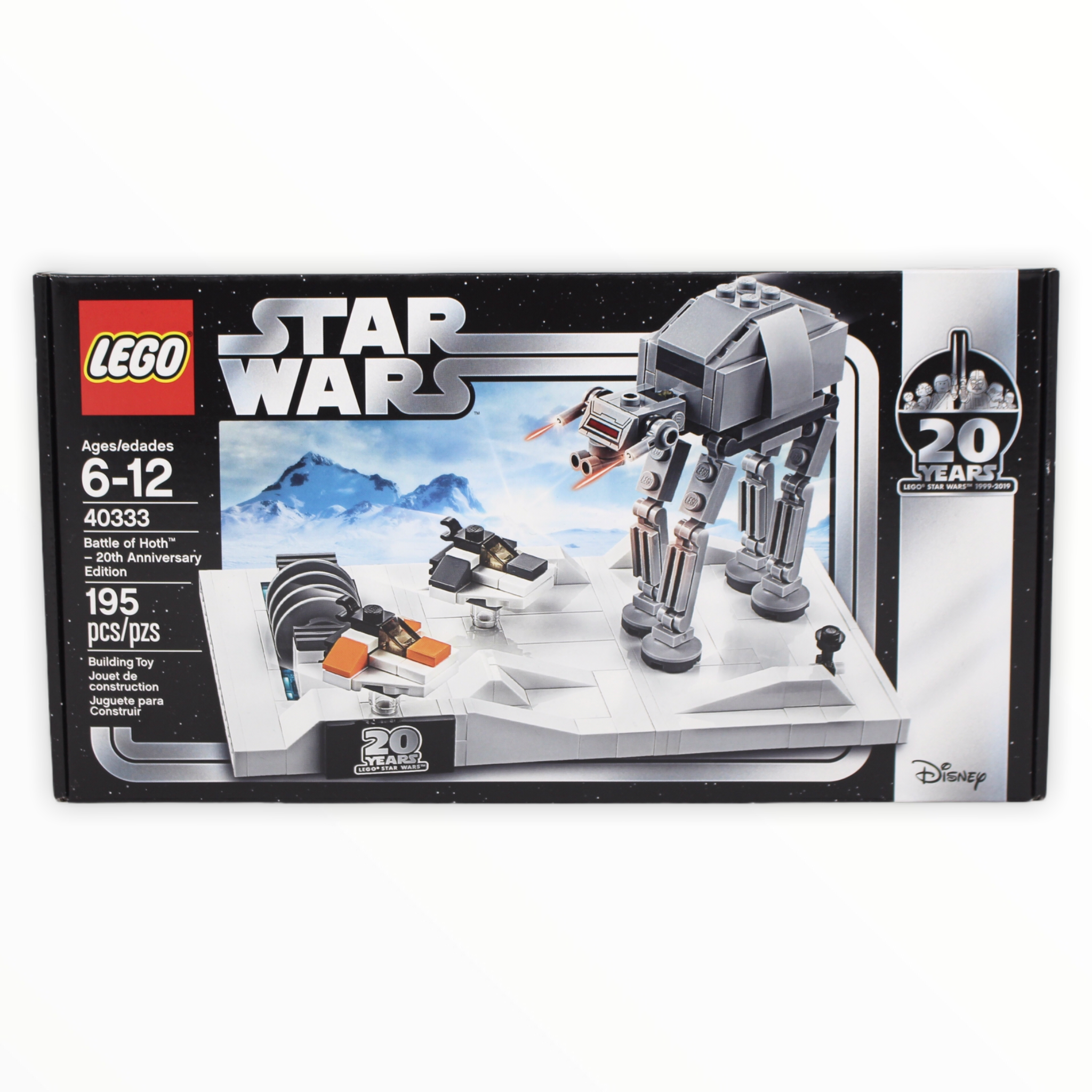 Retired Set 40333 Star Wars Battle of Hoth - 20th Anniversary Edition