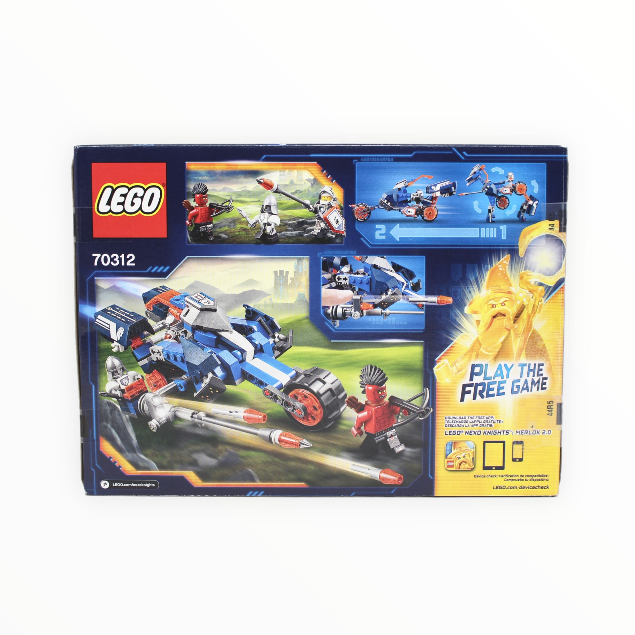 Certified Used Set 70312 Nexo Knights Lance’s Mecha Horse
