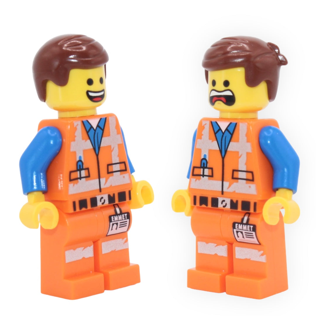 Emmet (smile / scream, worn uniform)