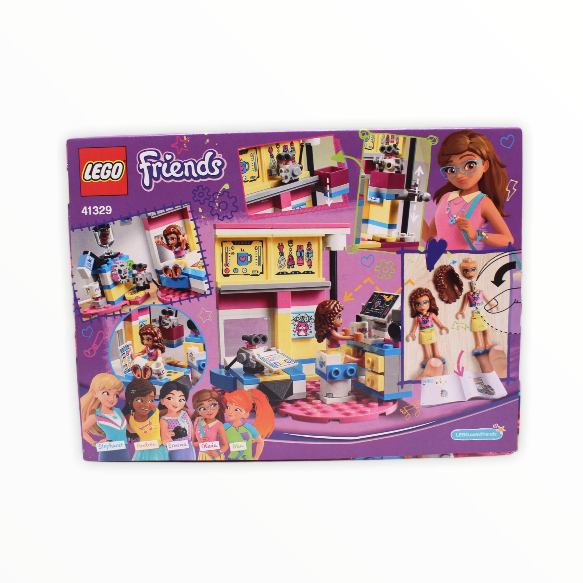 Retired Set 41329 Friends Olivia’s Deluxe Bedroom