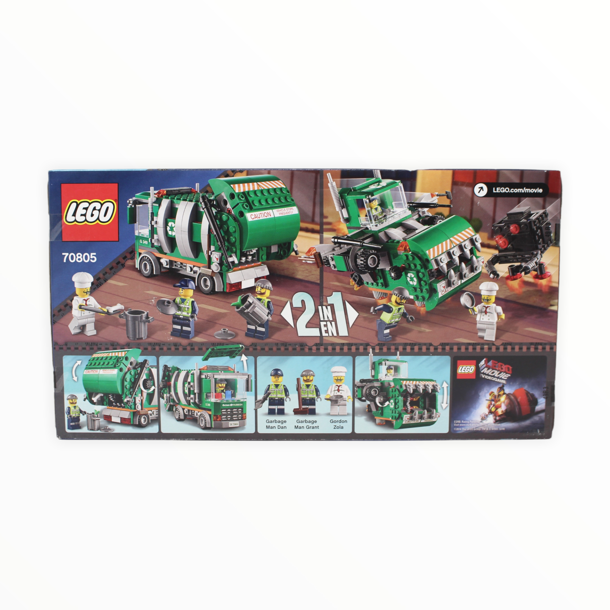 Retired Set 70805 The LEGO Movie Trash Chomper