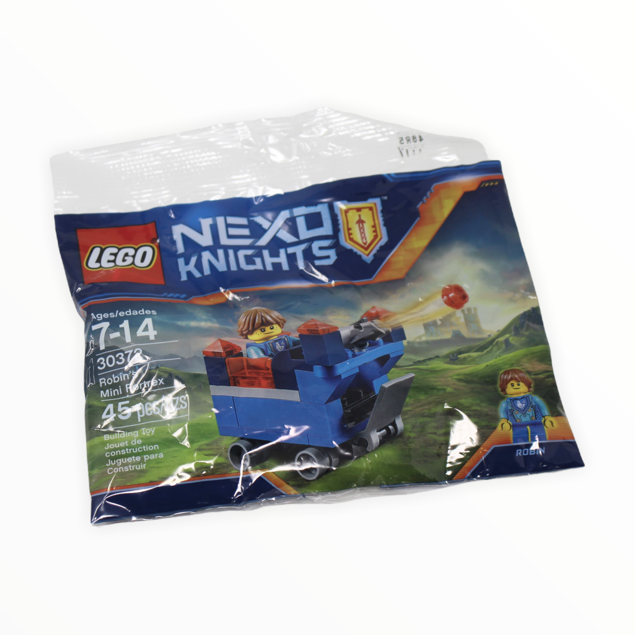 Polybag 30372 Nexo Knights Robin’s Mini Fortrex