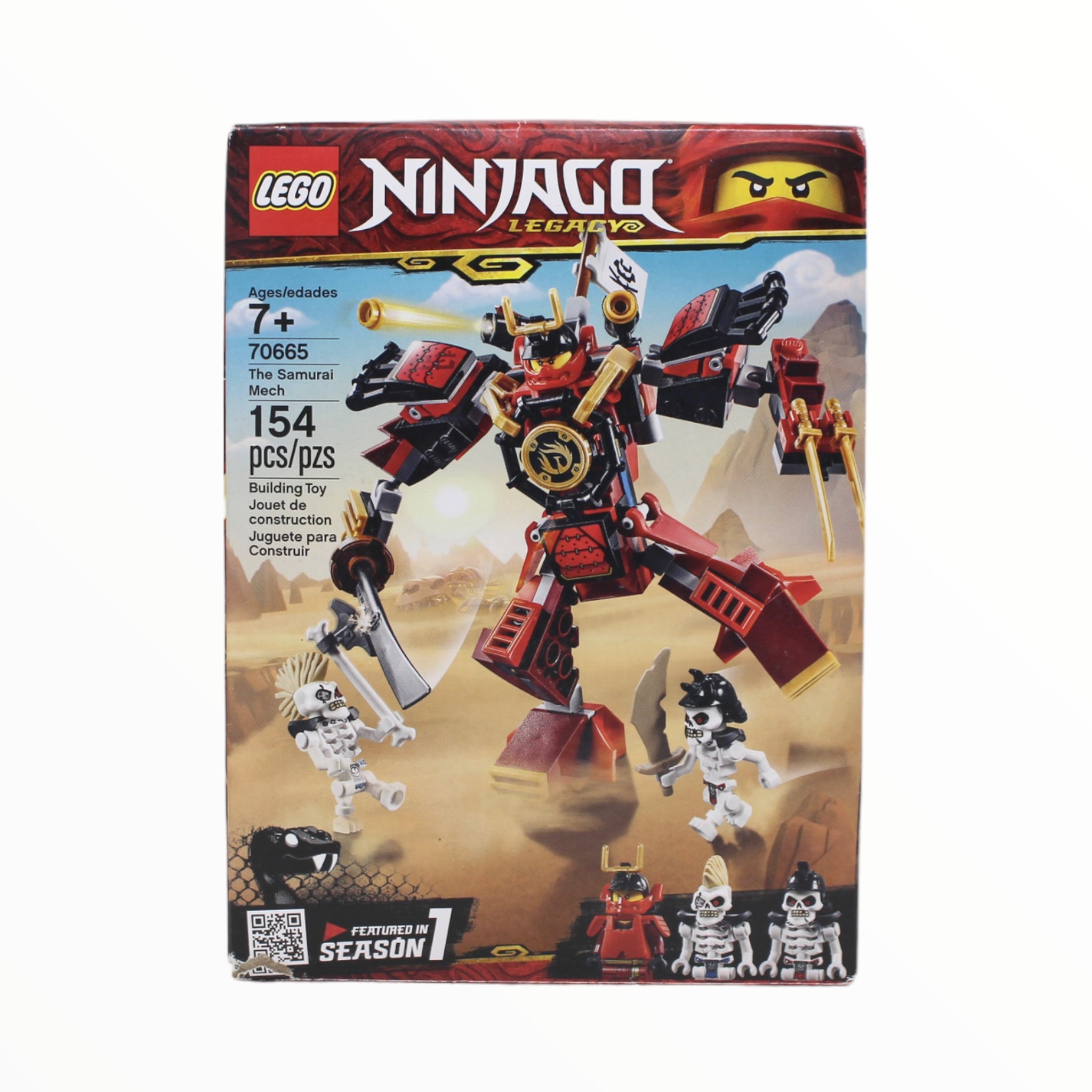 Certified Used Set 70665 Ninjago The Samurai Mech