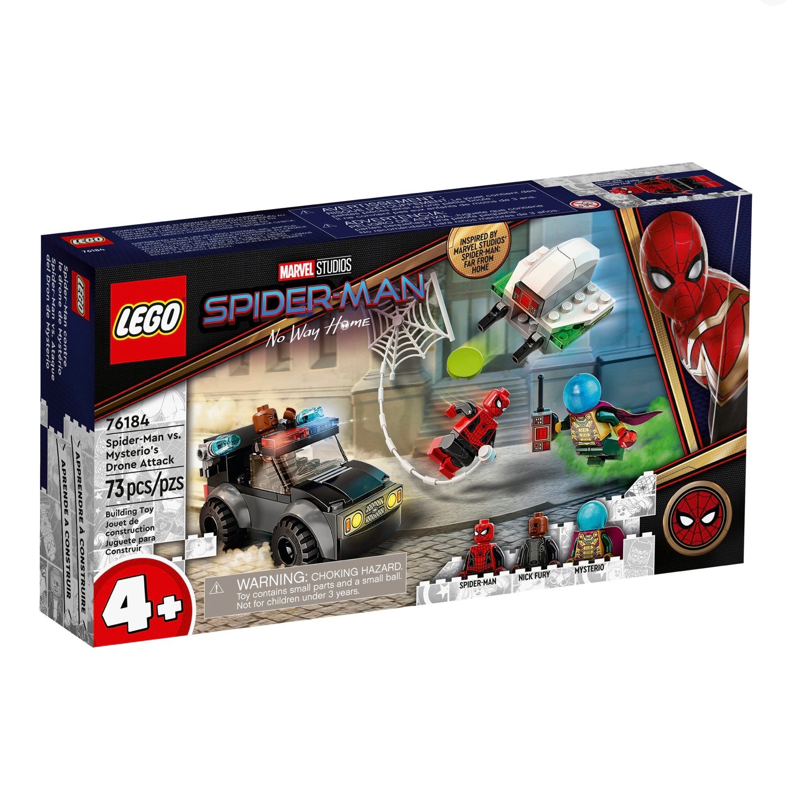 76184 Marvel Studios Spider-Man vs. Mysterio’s Drone Attack