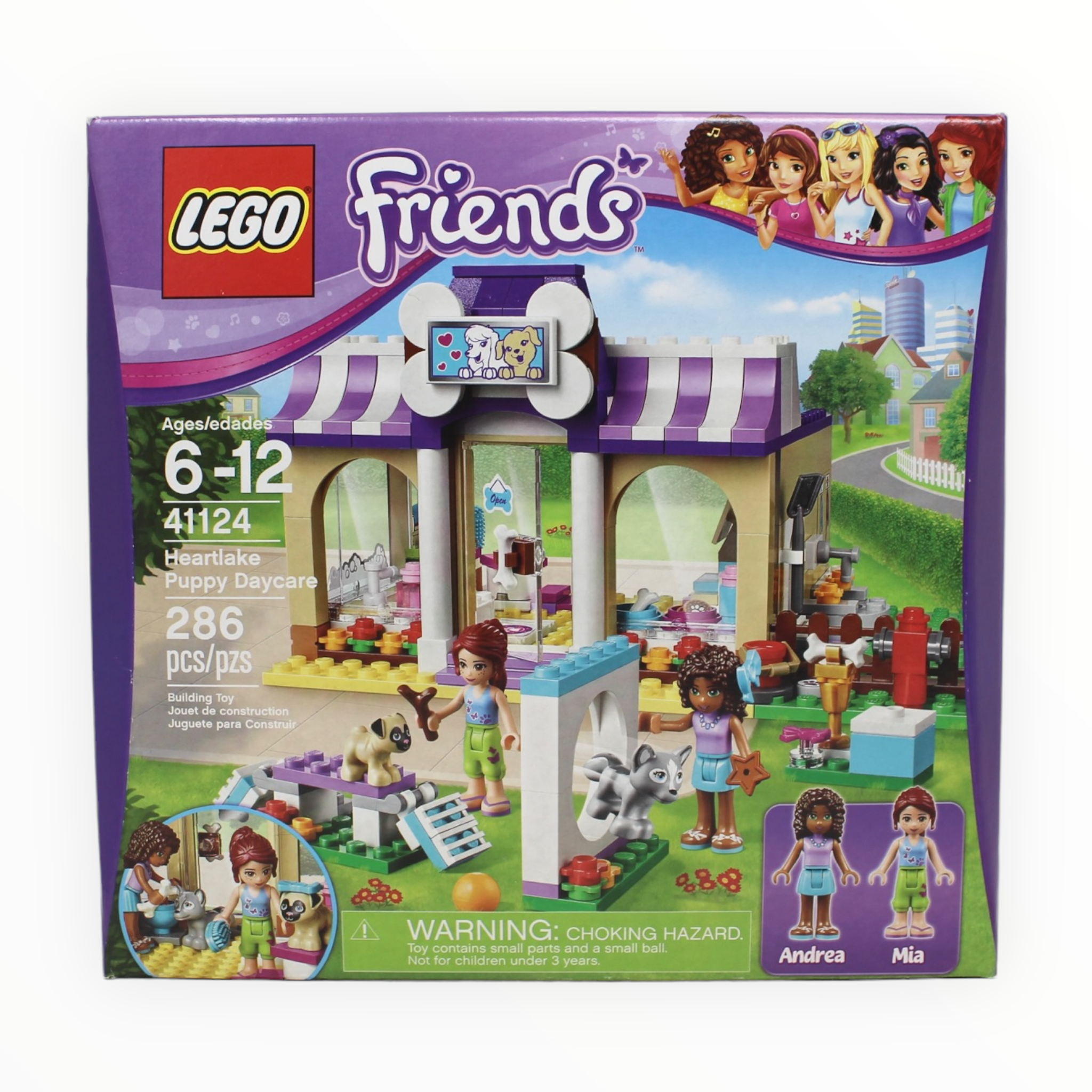 Retired Set 41124 Friends Heartlake Puppy Daycare