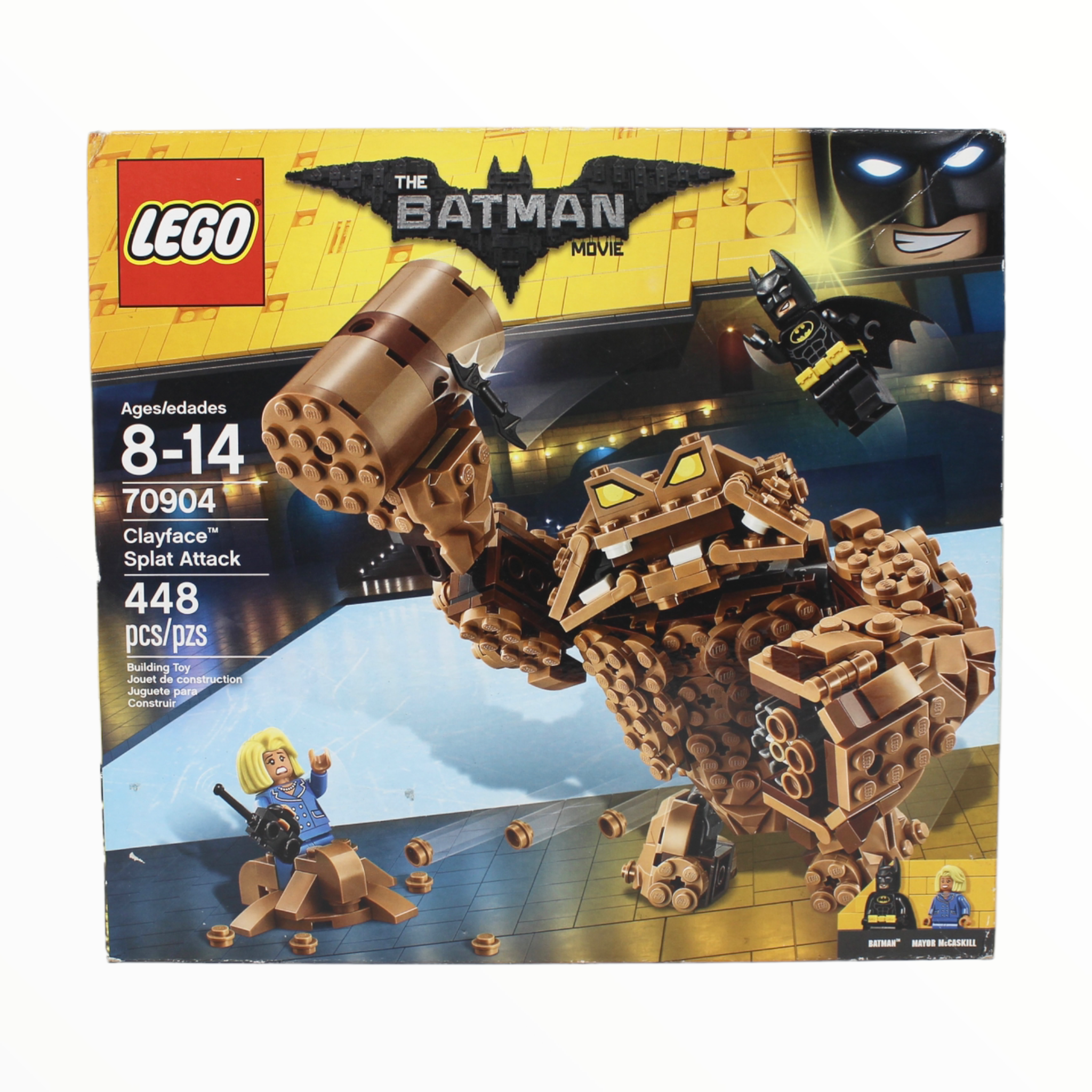 Retired Set 70904 The LEGO Batman Movie Clayface Splat Attack