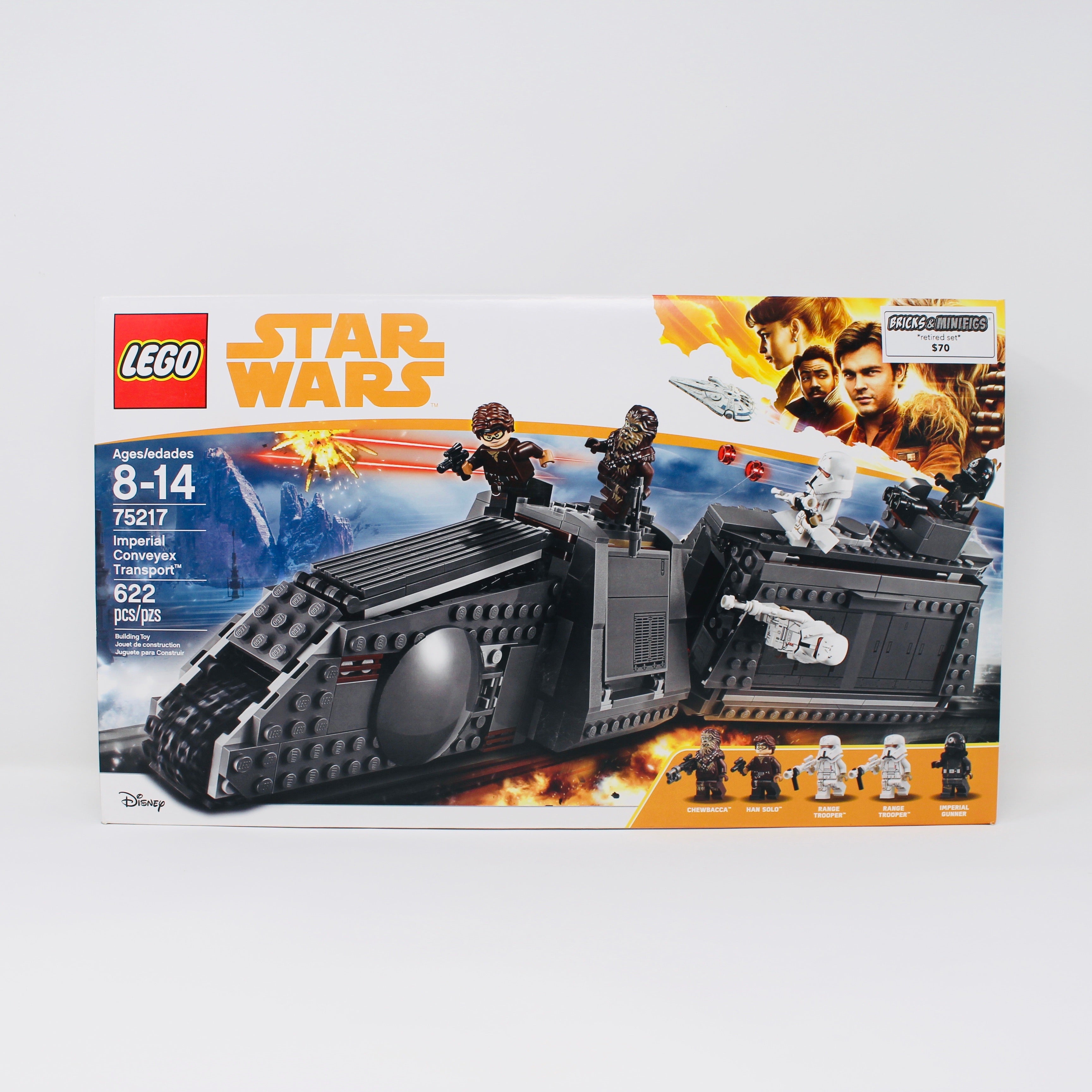 Retired Set 75217 Star Wars Imperial Conveyex Transport