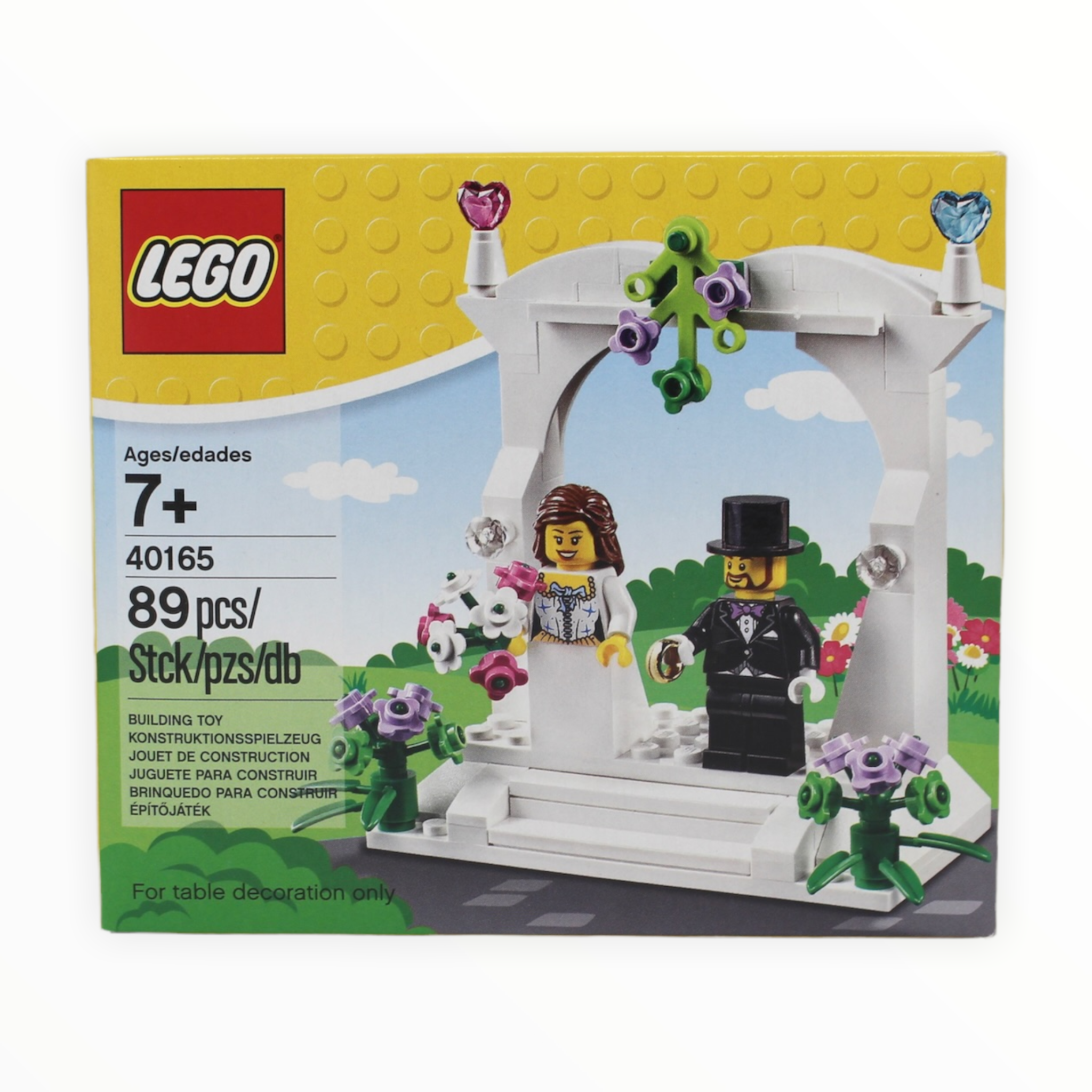 Retired Set 40165 LEGO Wedding Favor Set (2016)