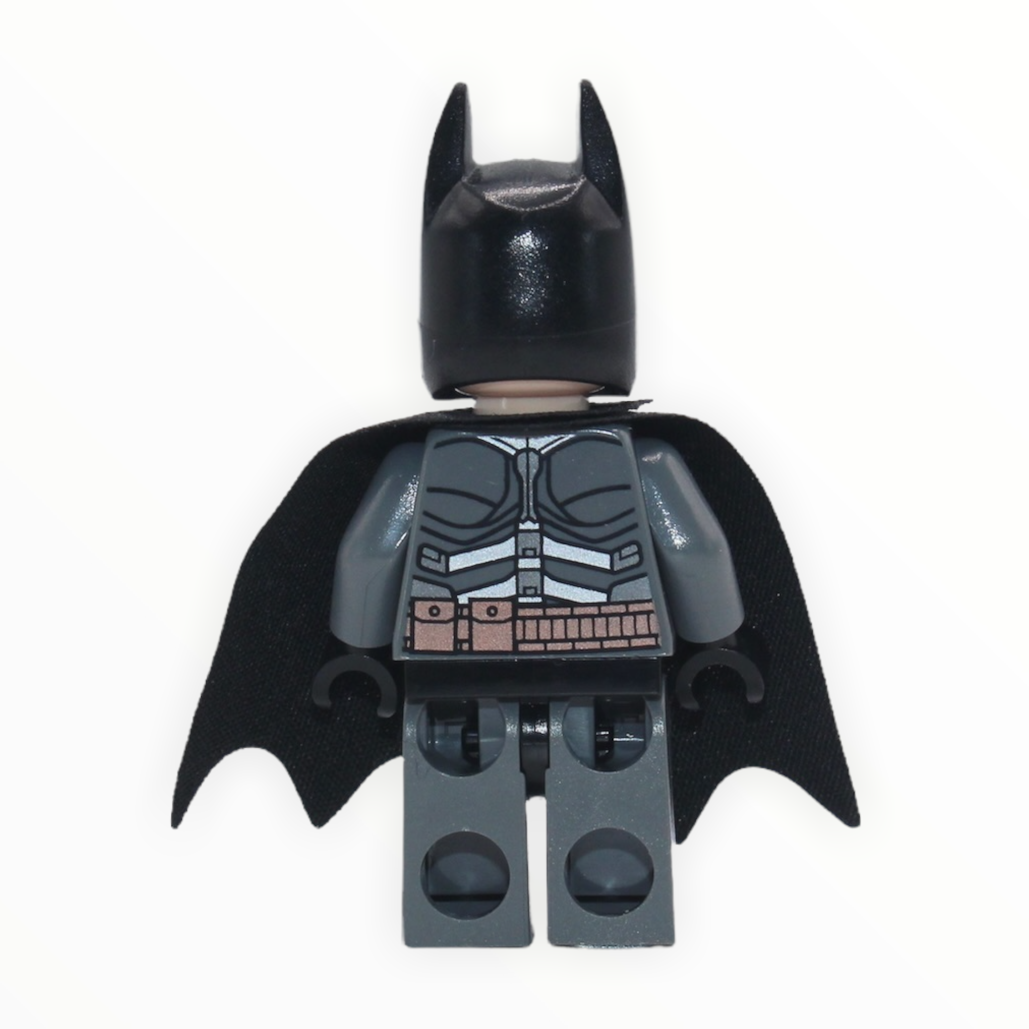 Batman (The Dark Knight Rises, dark bluish gray suit, copper belt, 2013)