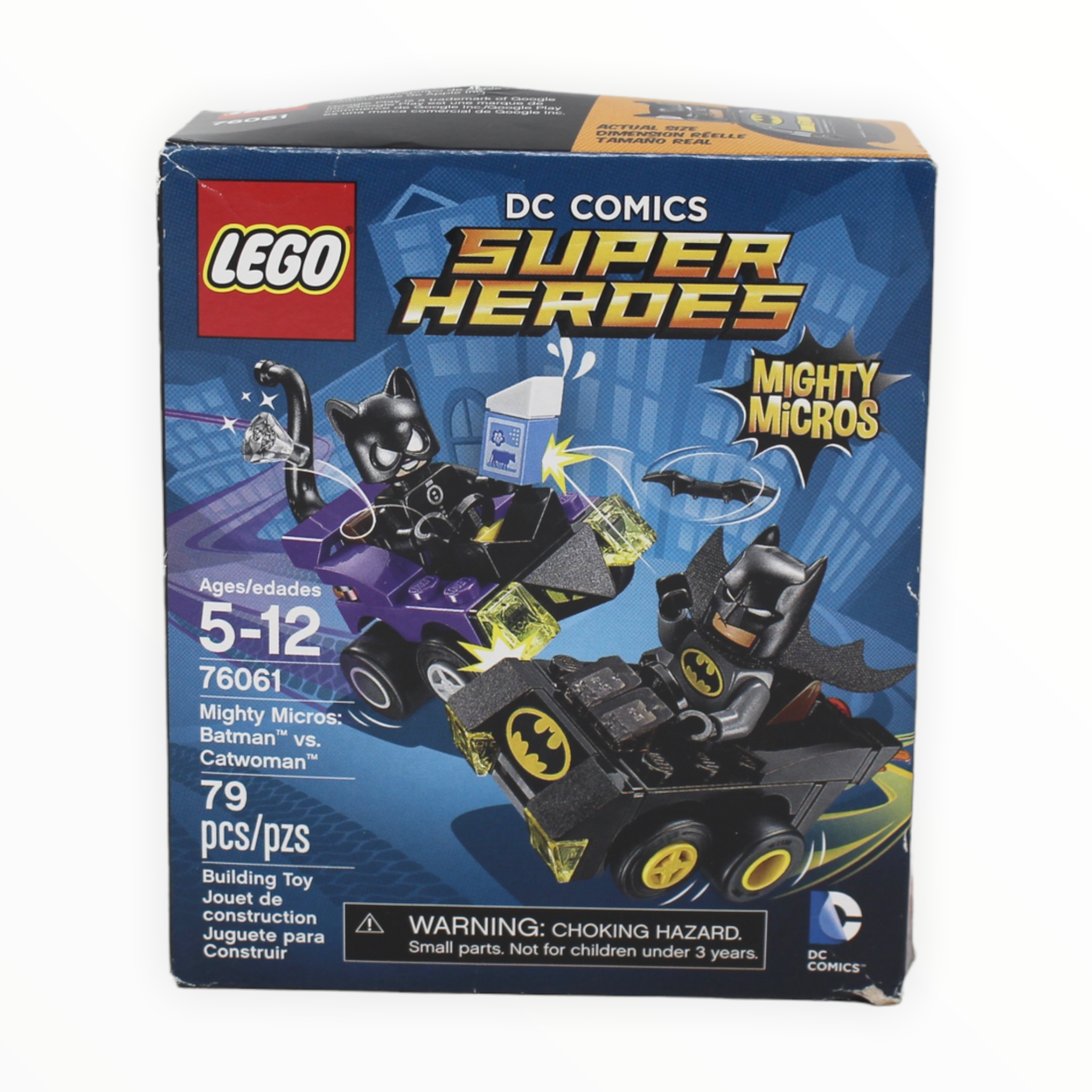 Certified Used Set 76061 DC Super Heroes Mighty Micros: Batman vs. Catwoman