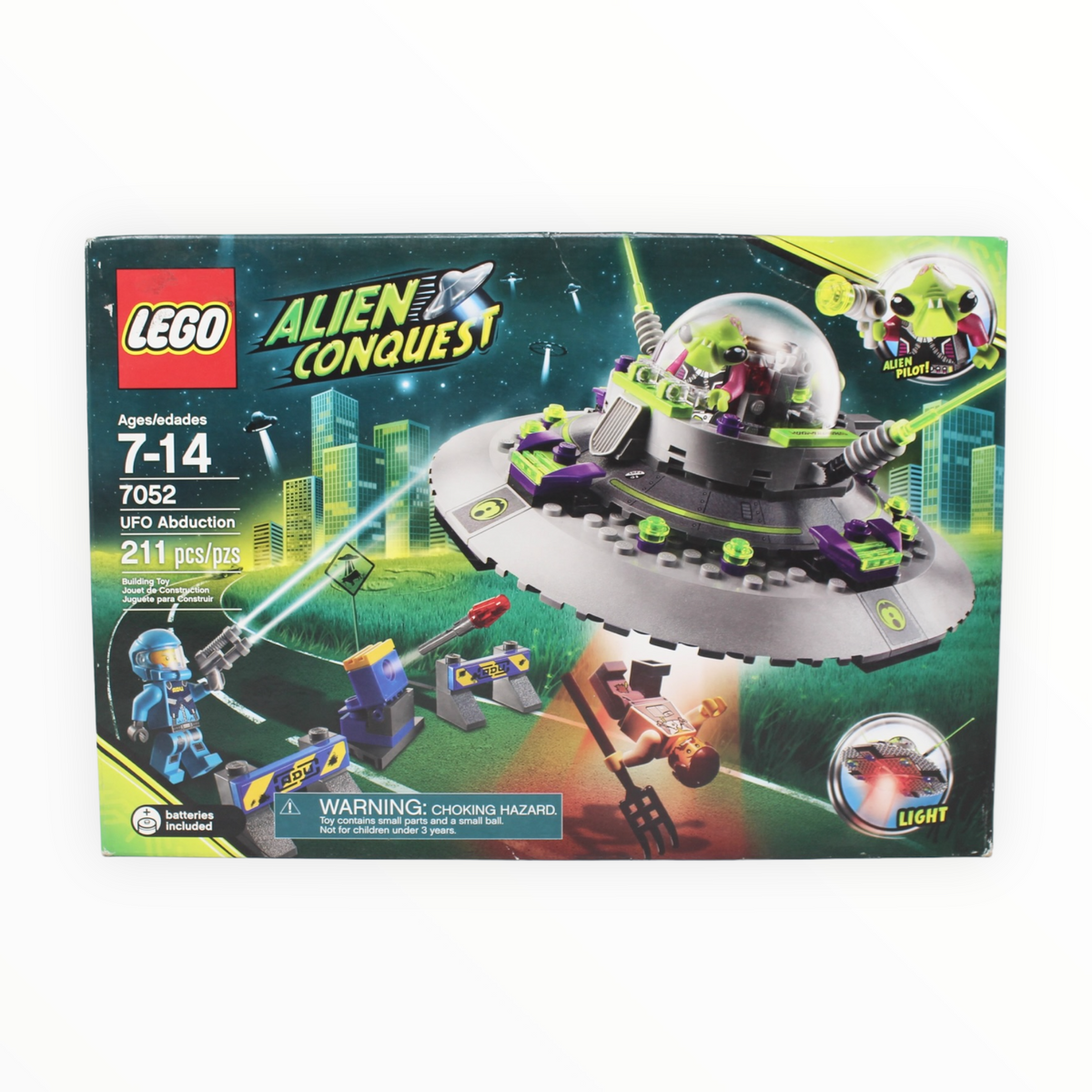 Retired Set 7052 Alien Conquest UFO Abduction