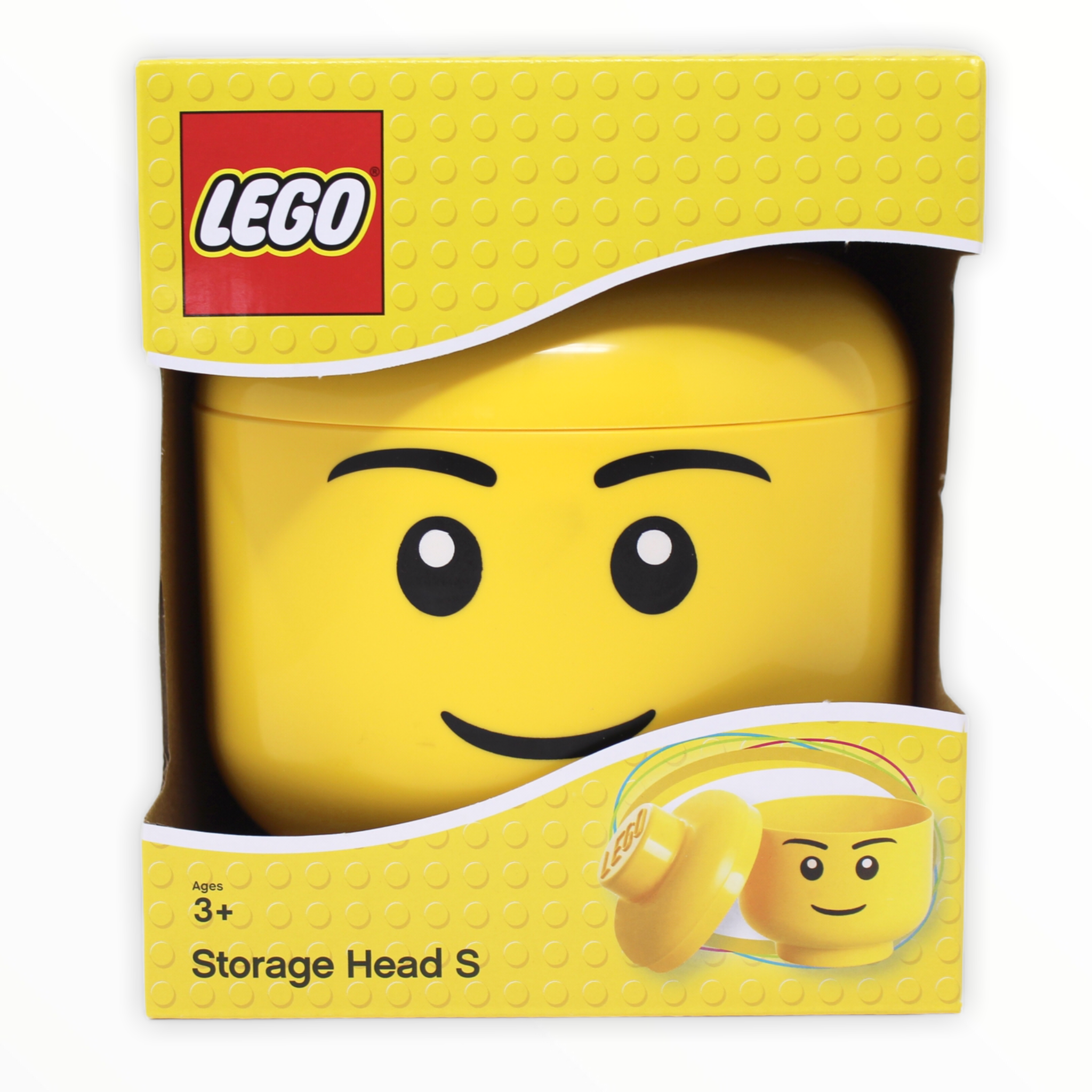 Small LEGO Boy Storage Head