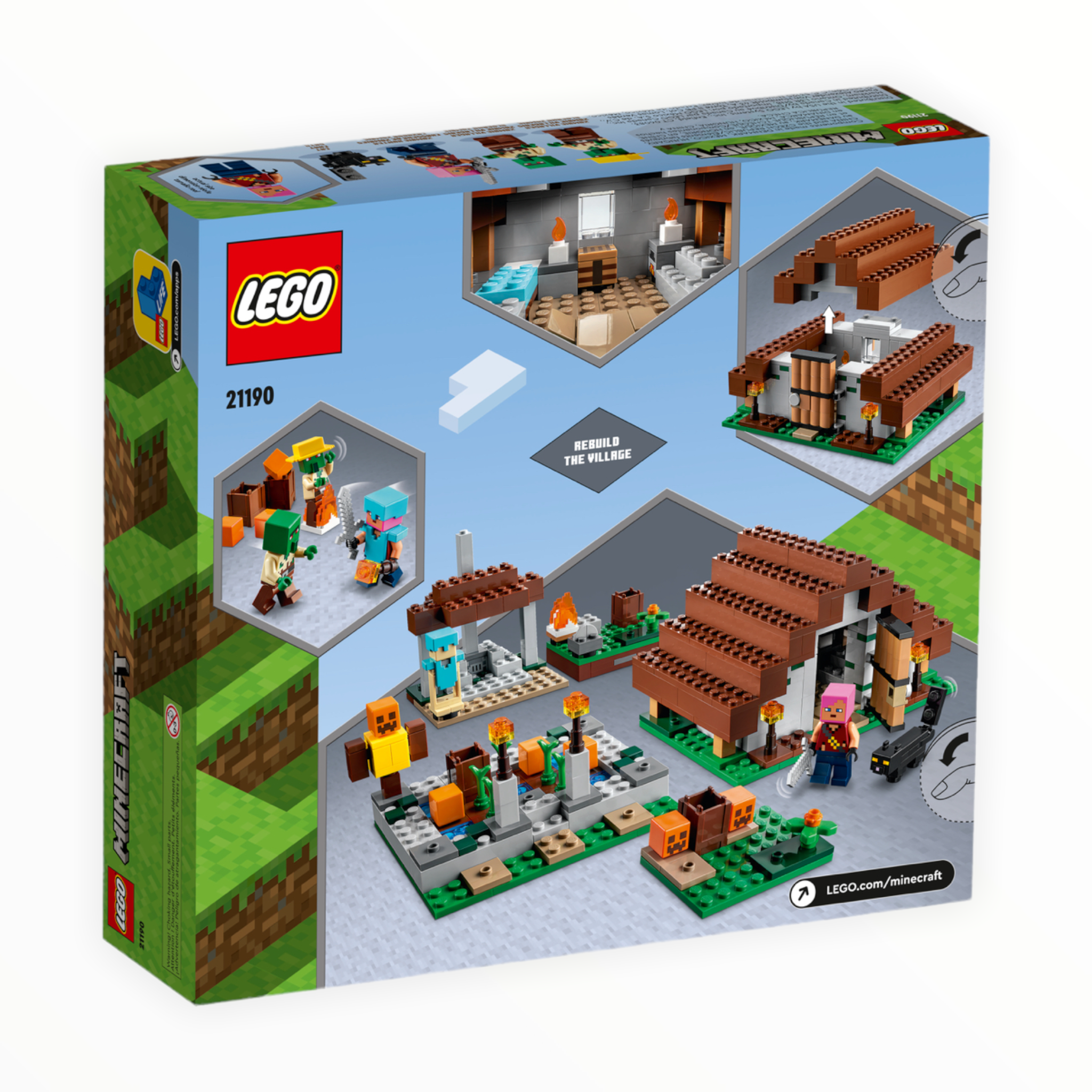 21190 Minecraft The Abandoned Village