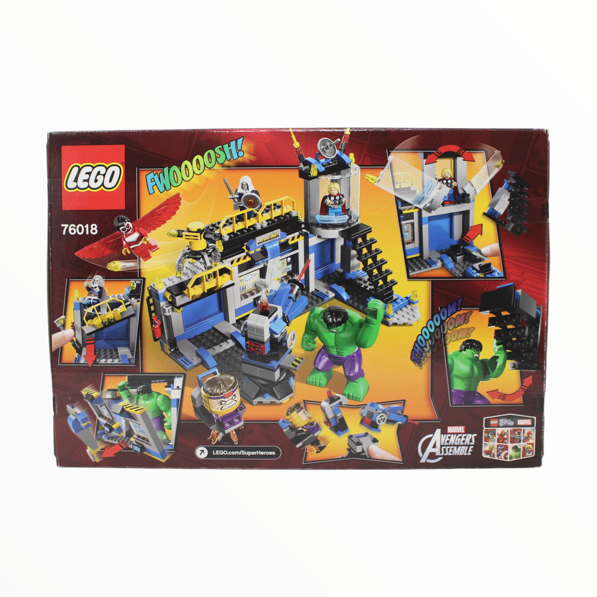 Hulk lab smash lego top set