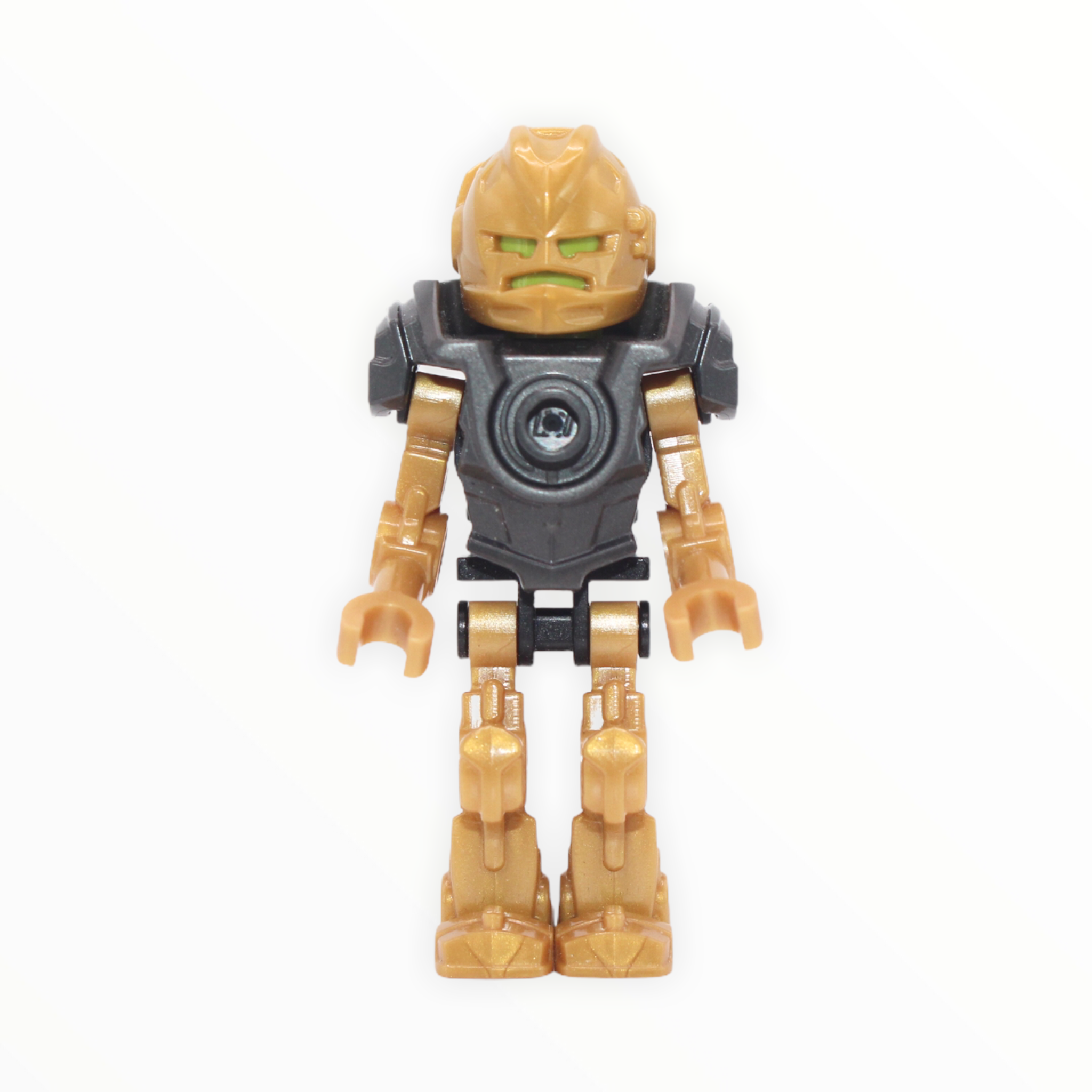 Hero Factory Rocka (minifigure, pearl dark gray armor)