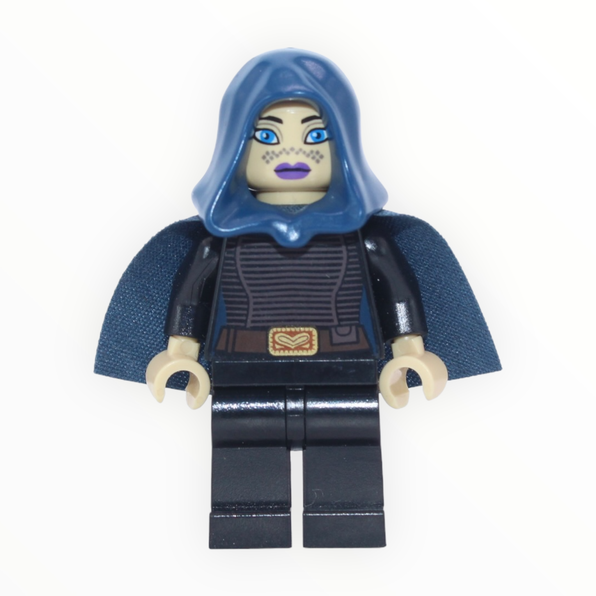 Barriss Offee (Clone Wars, blue hood, short blue cape