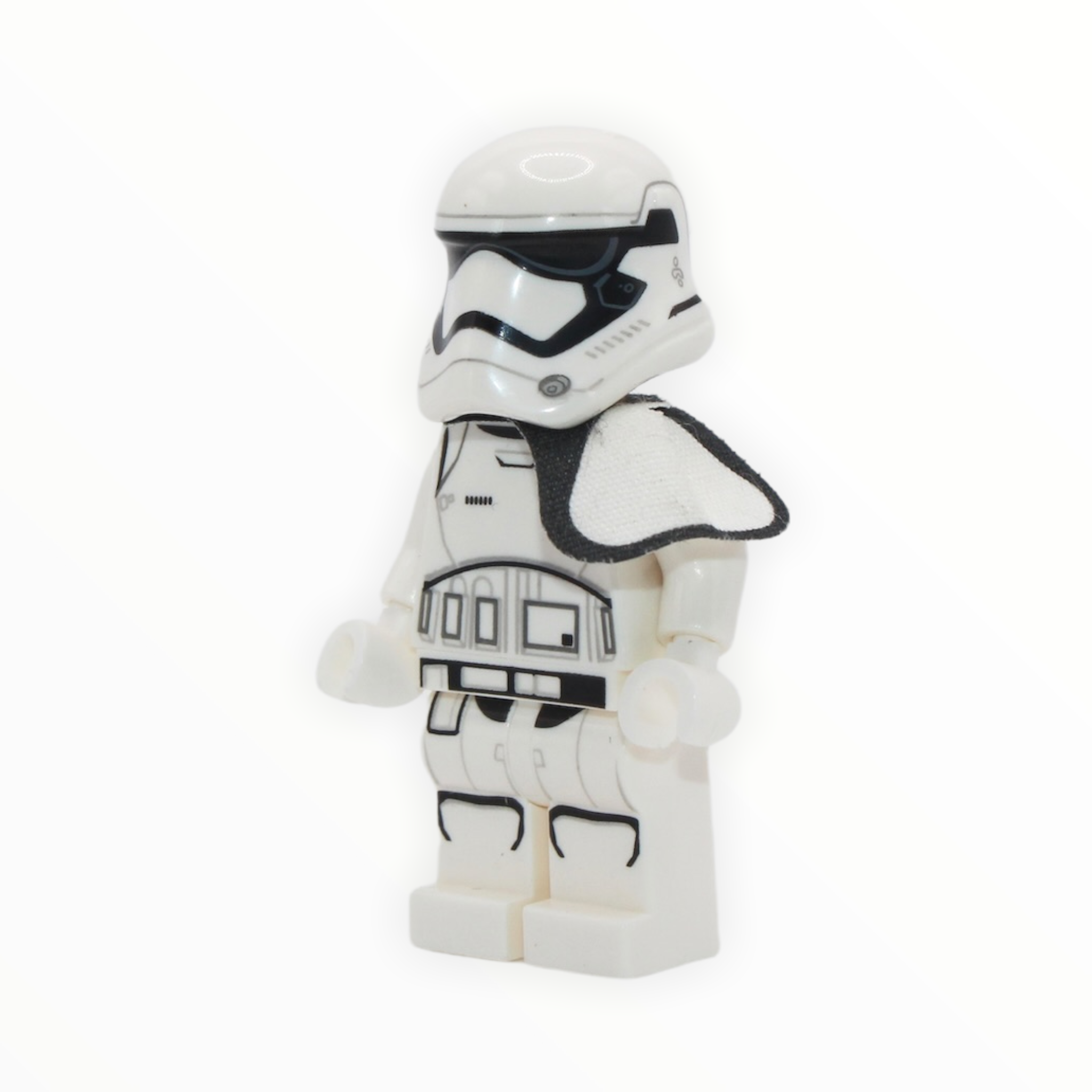 First Order Stormtrooper Squad Leader (rounded mouth pattern, white pauldron)
