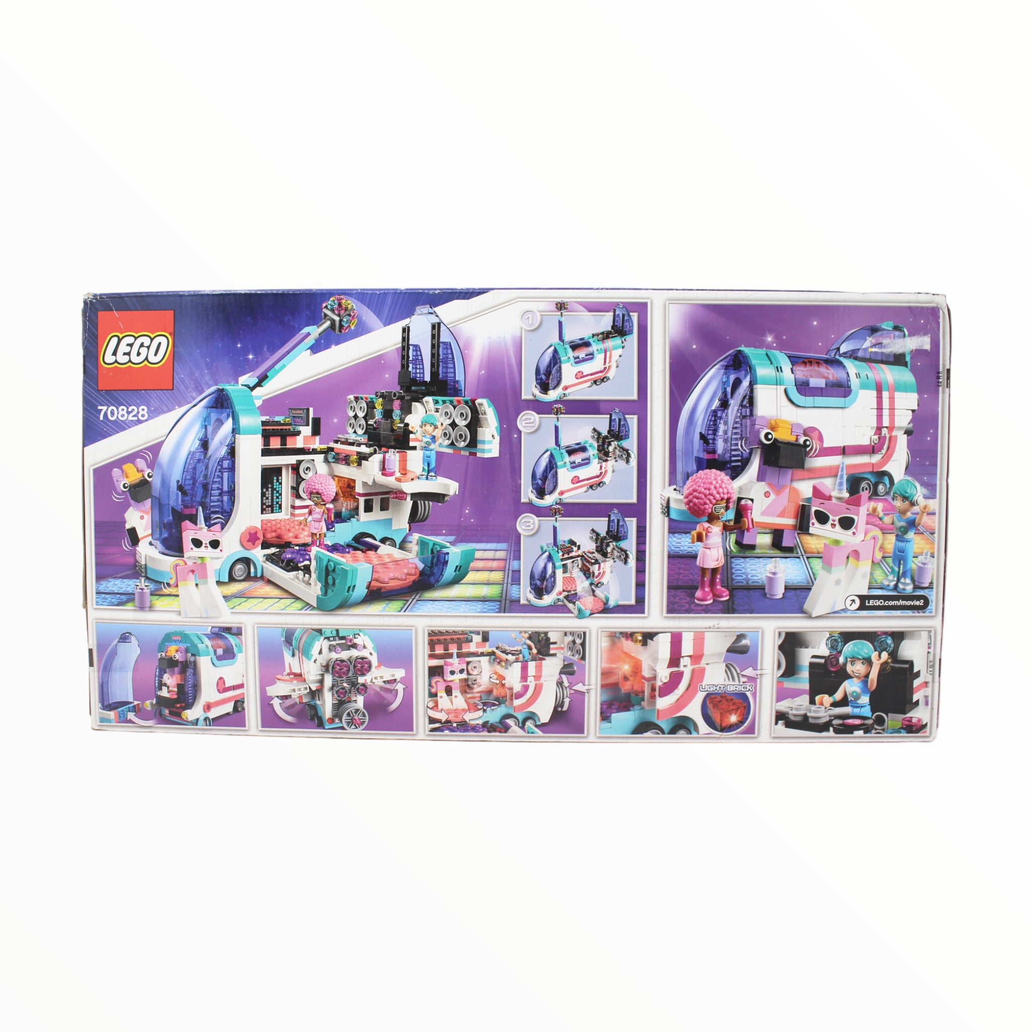 Retired Set 70828 The LEGO Movie 2 Pop-Up Party Bus