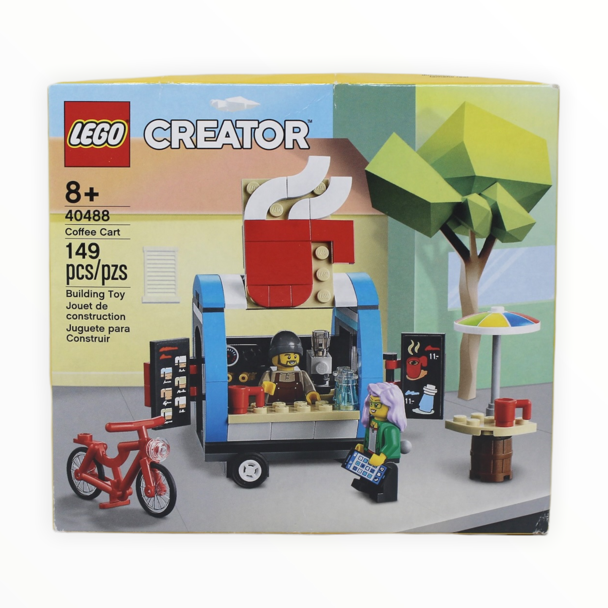 Retired Set 40488 Creator Coffee Cart
