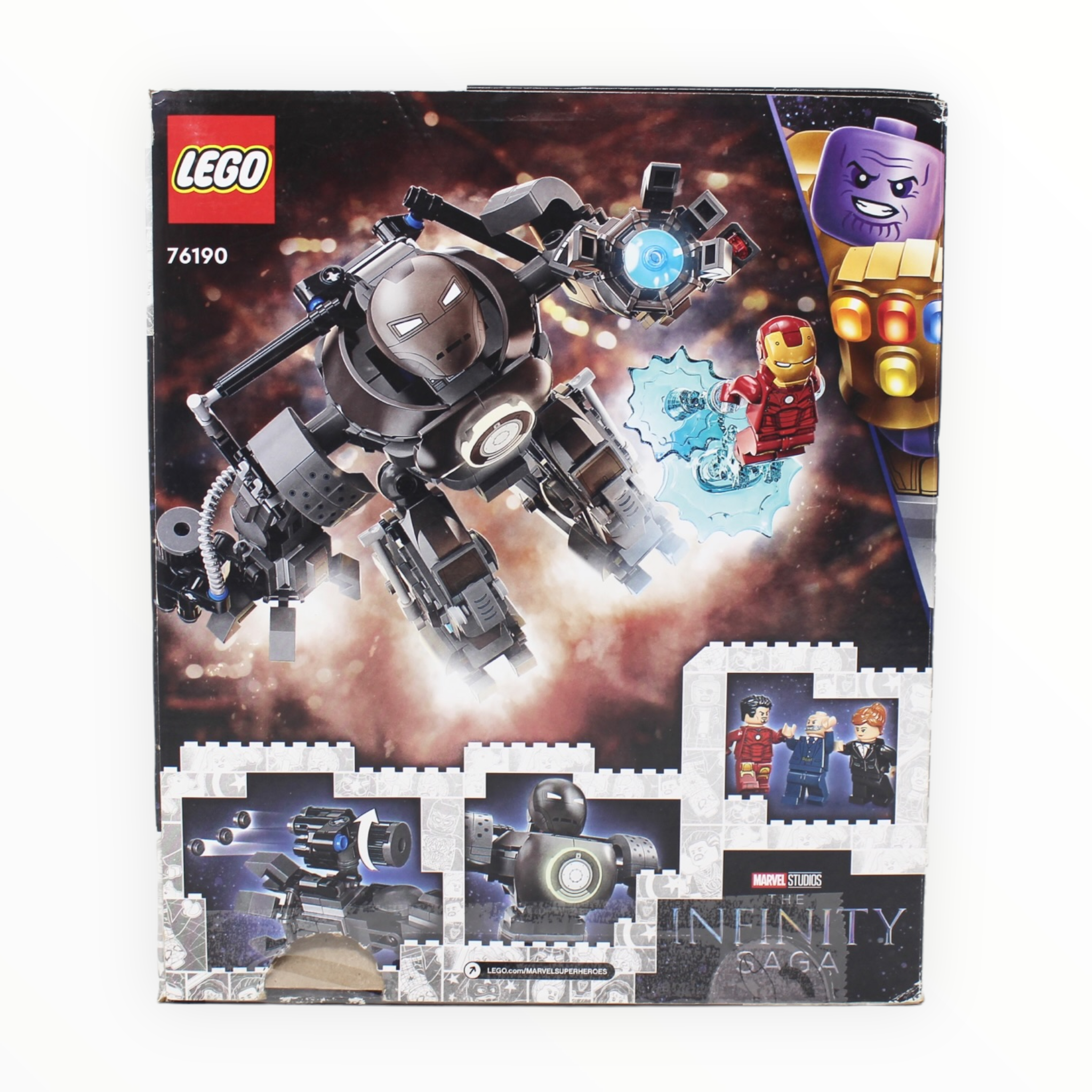 Certified Used Set 76190 Iron Man: Iron Monger Mayhem