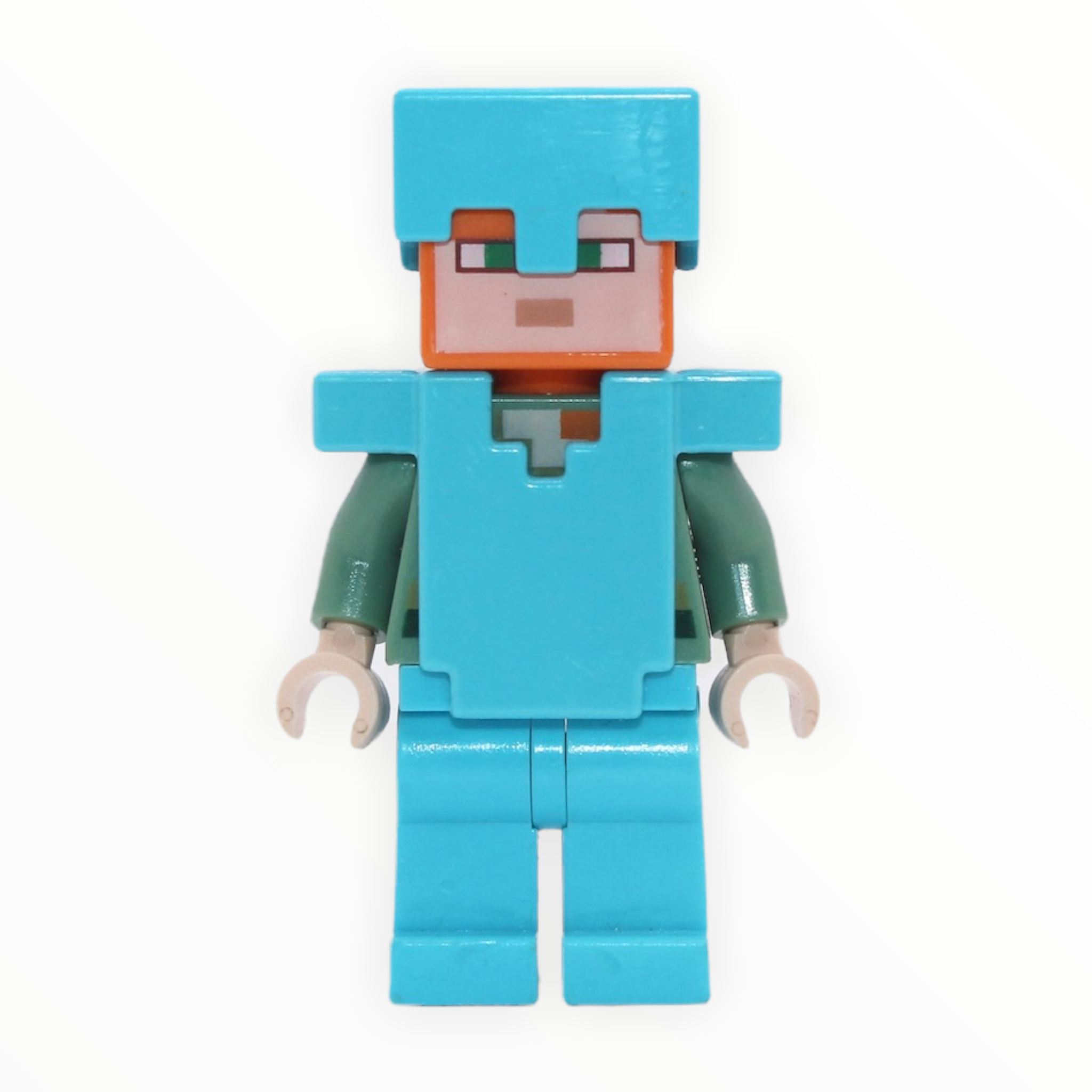 Minecraft Alex (azure helmet, armor, legs)