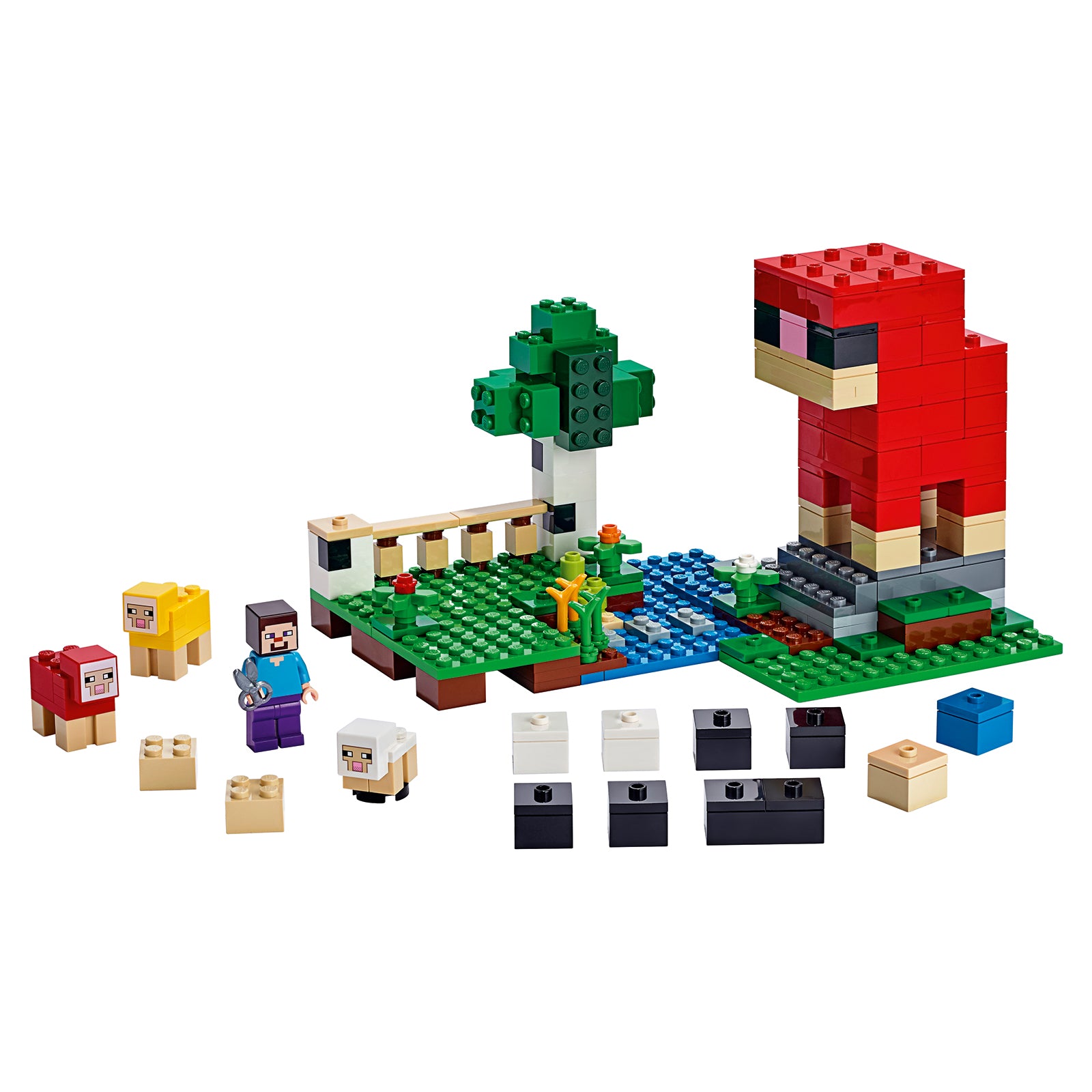 Retired Set 21153 Minecraft The Wool Farm