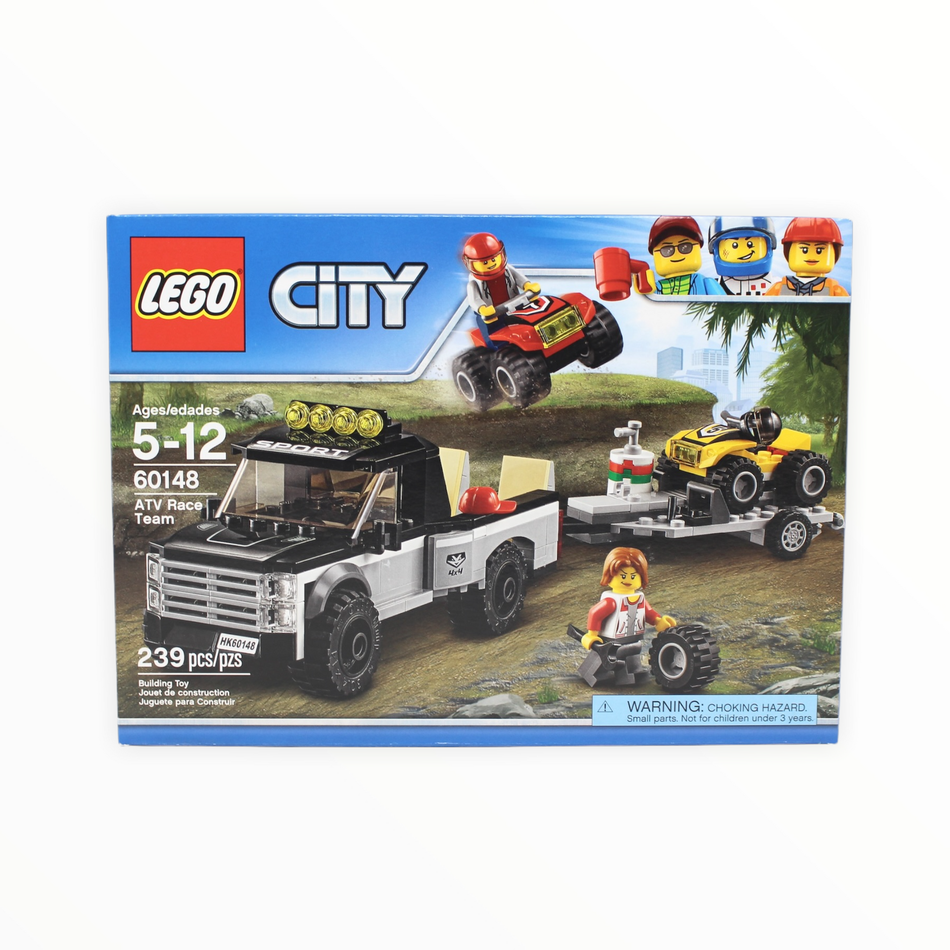 Minifigure Lego Lego 60148 City Atv Race Team LEGO City: ATV Race