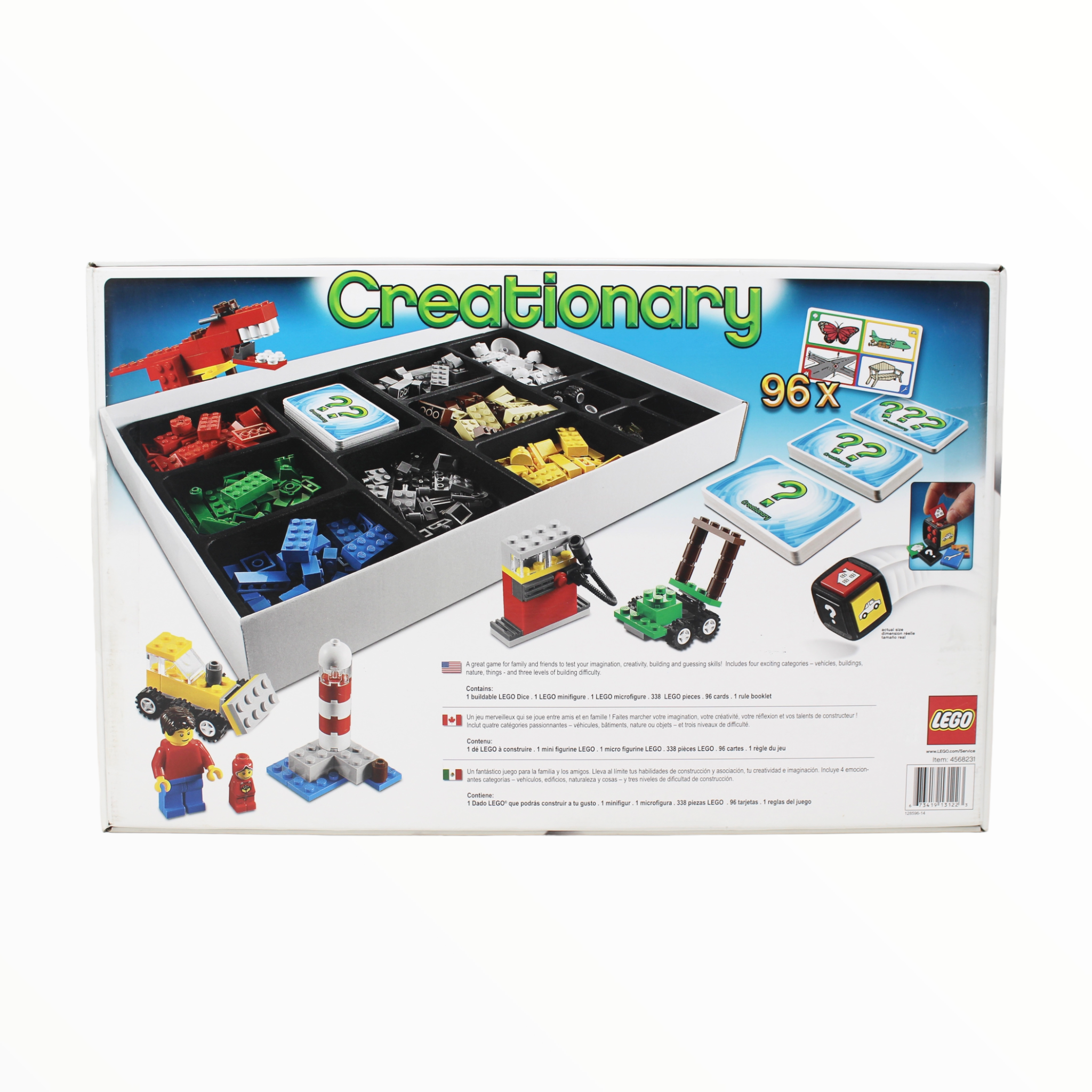 Certified Used Set 3844 LEGO Creationary