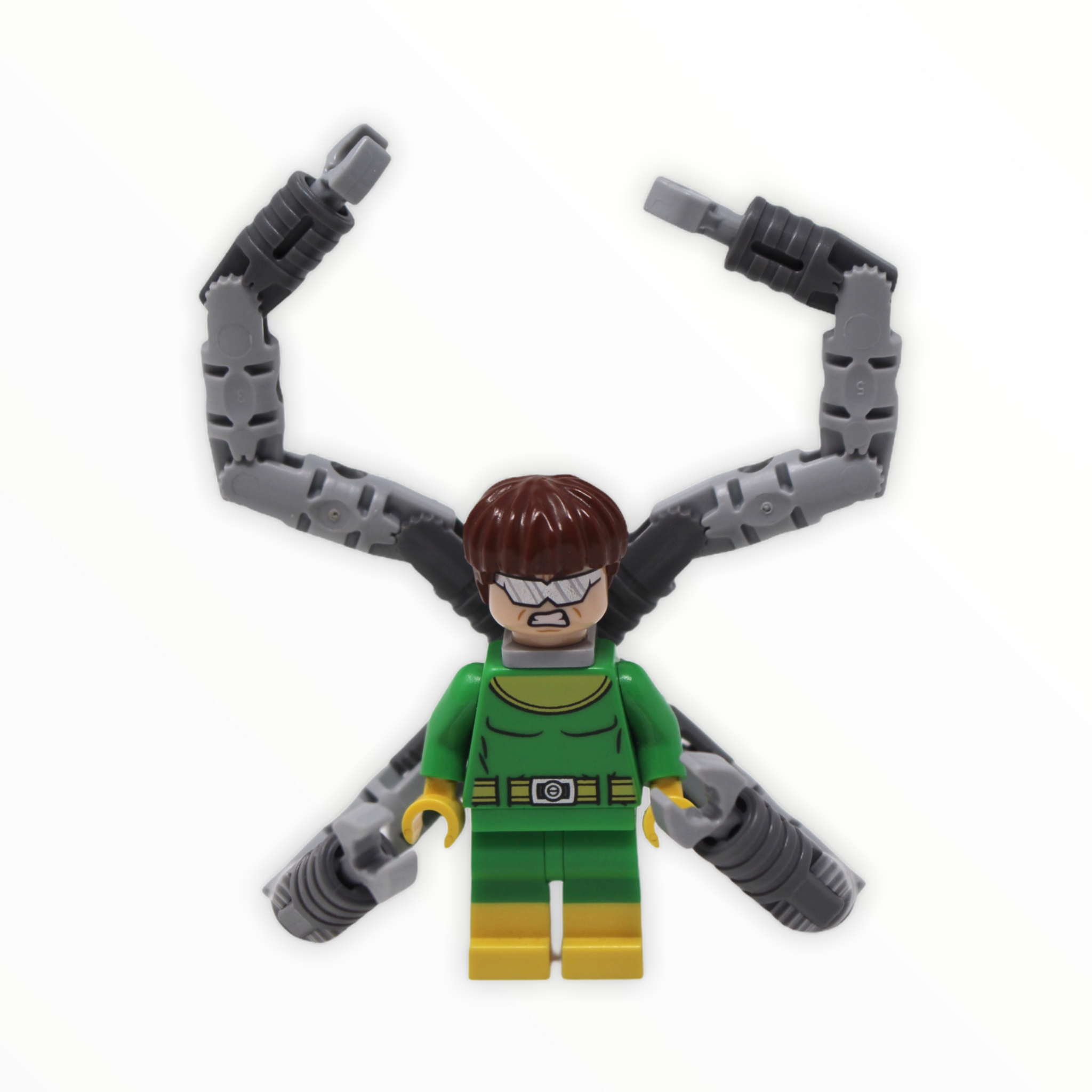 Dr. Octopus/ Doc Ock (bright green and yellow suit, tentacles)