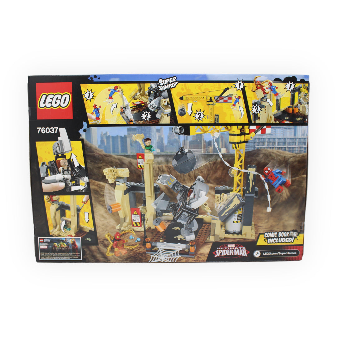 Retired Set 76037 Marvel Super Heroes Rhino and Sandman Super Villain Team-up