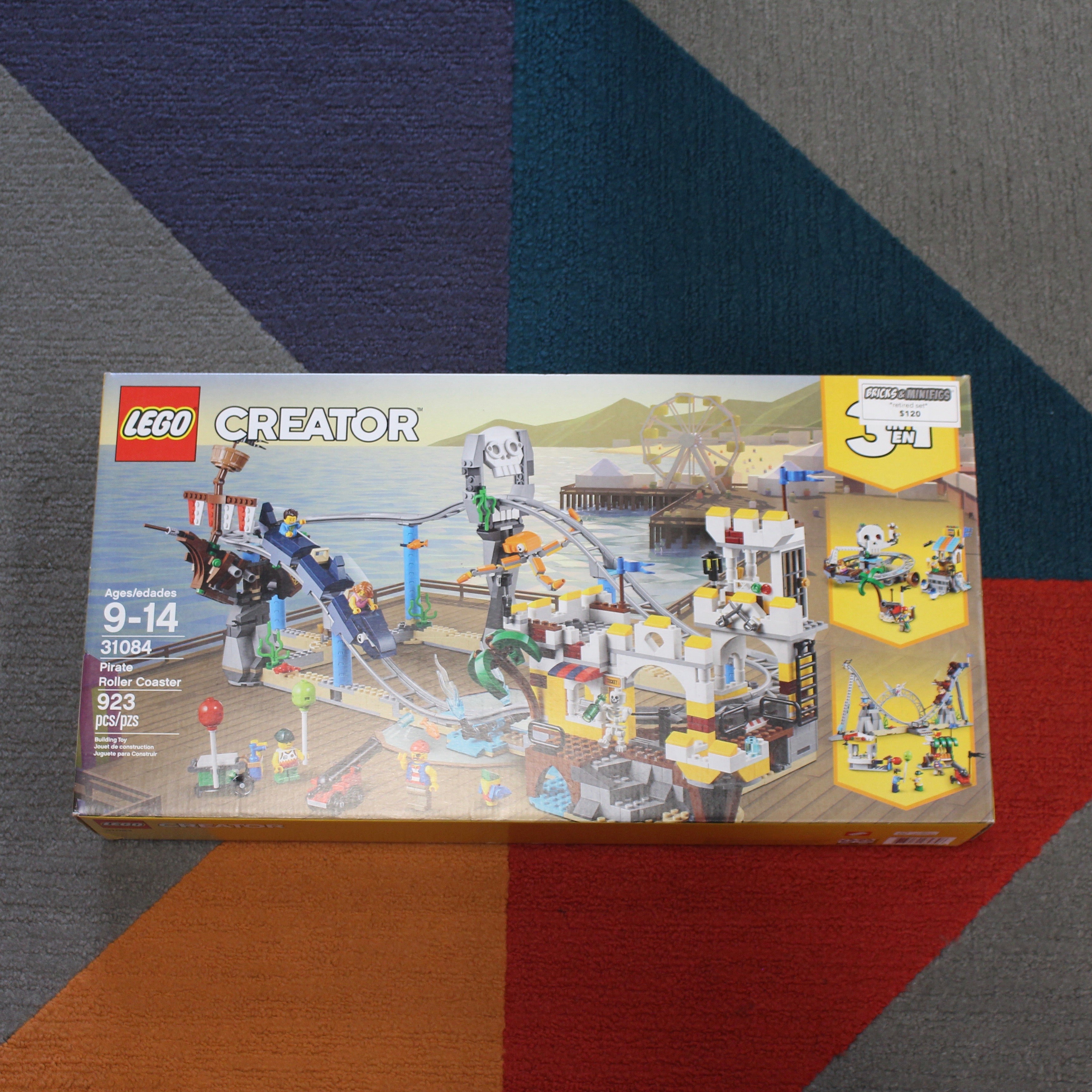 Retired Set 31084 Creator Pirate Roller Coaster