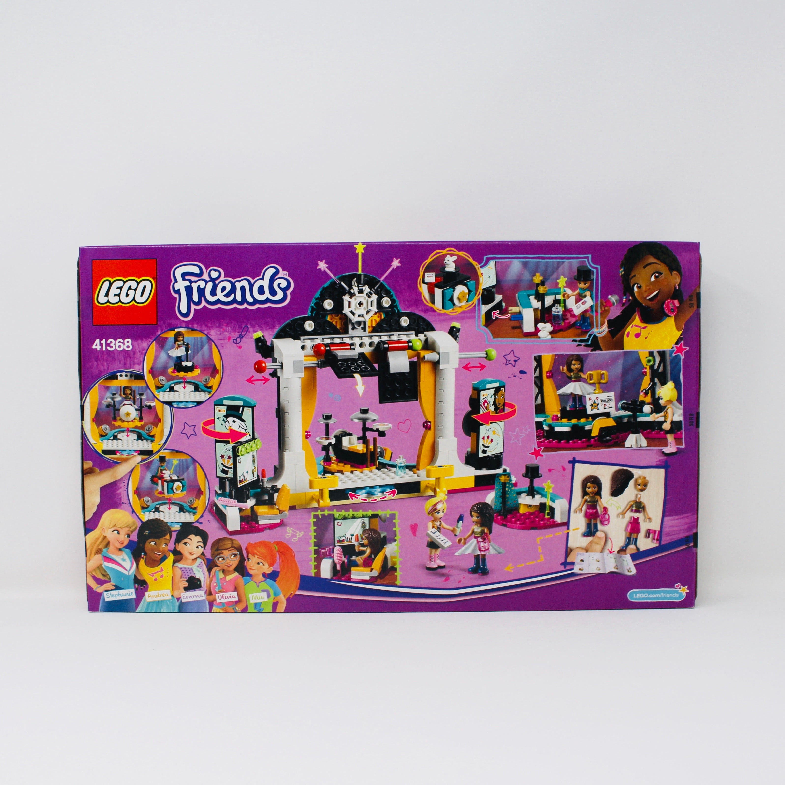Retired Set 41368 Friends Andreas Talent Show