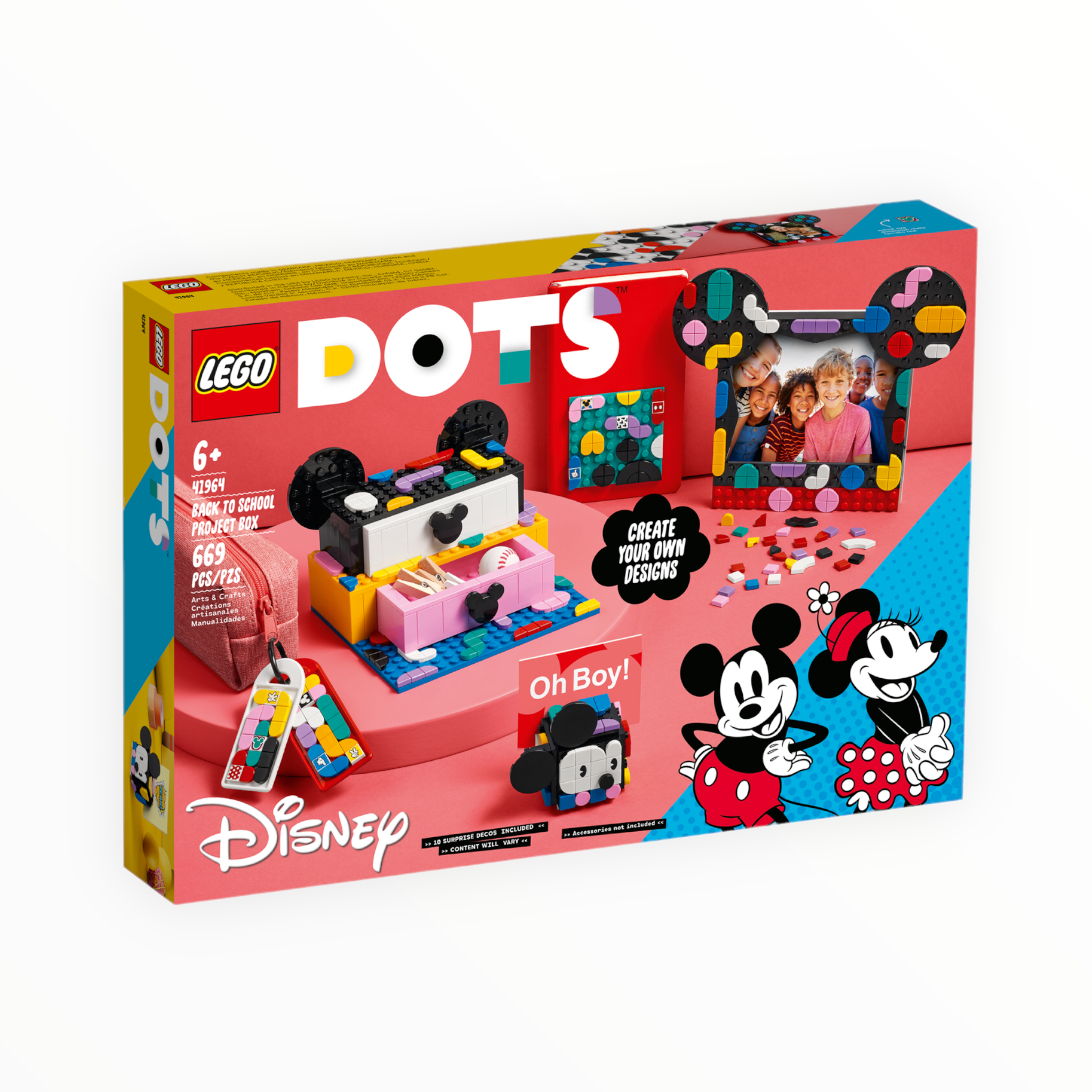 41964 Disney DOTS Mickey & Minnie Mouse Back-to-School Project Box