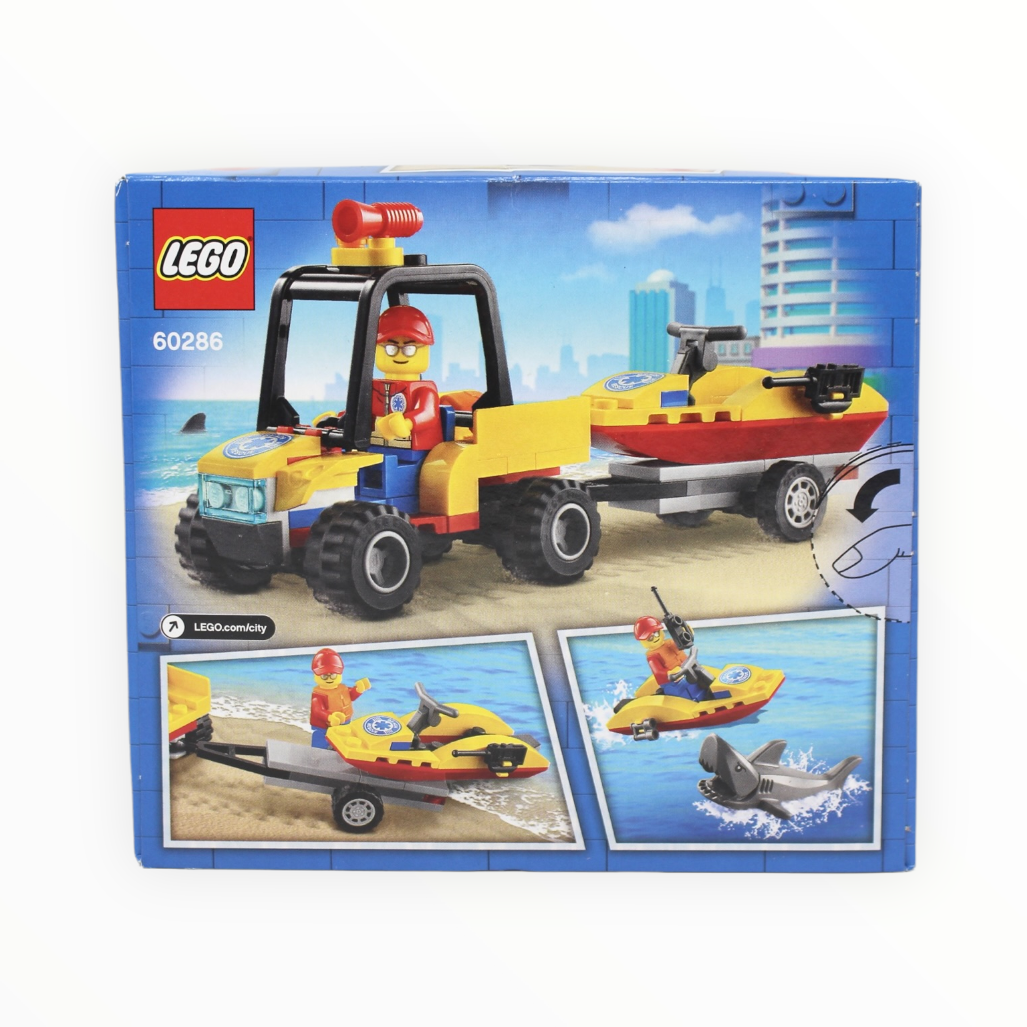 Retired Set 60286 City Beach Rescue ATV