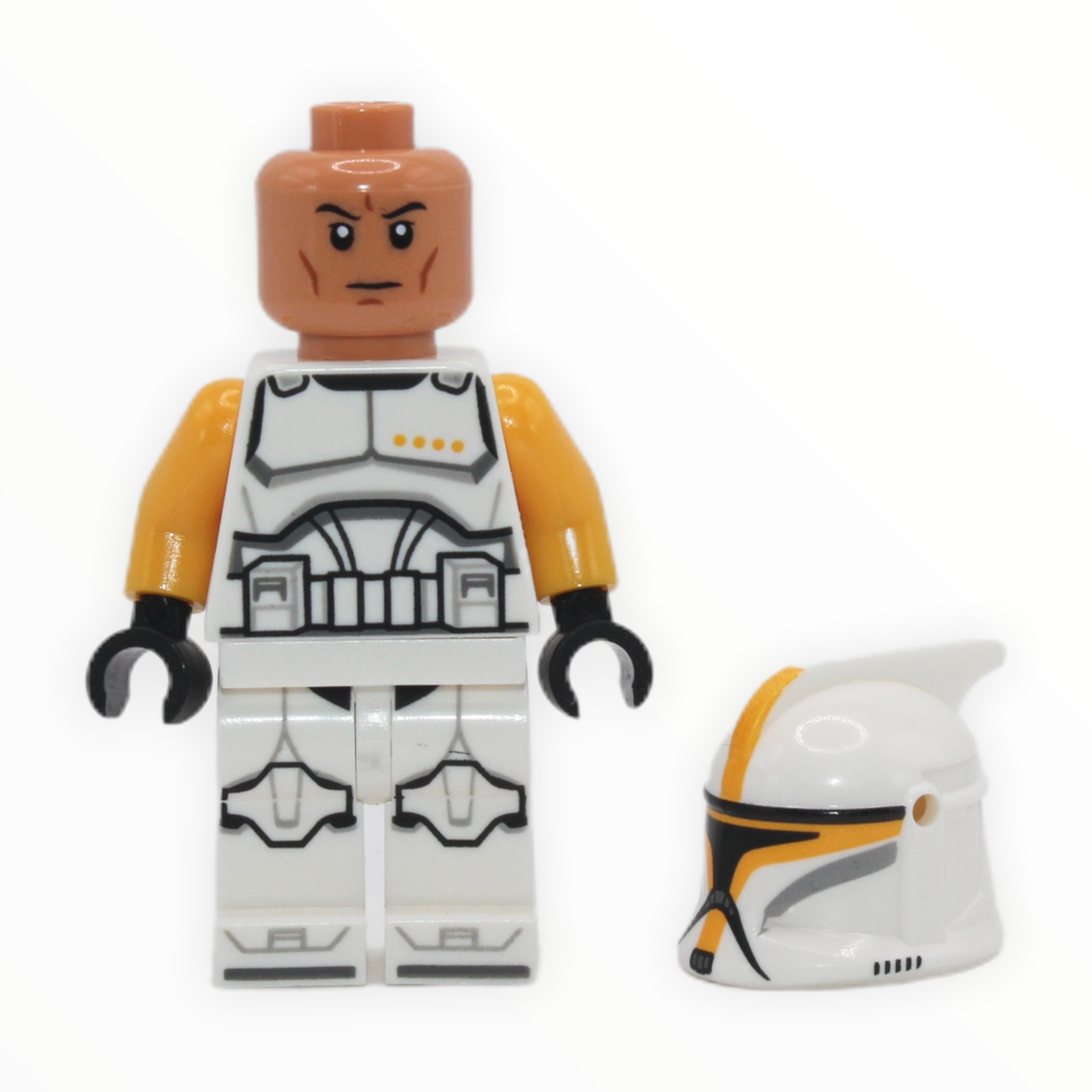 Clone Trooper Commander (bright light orange, 2021)