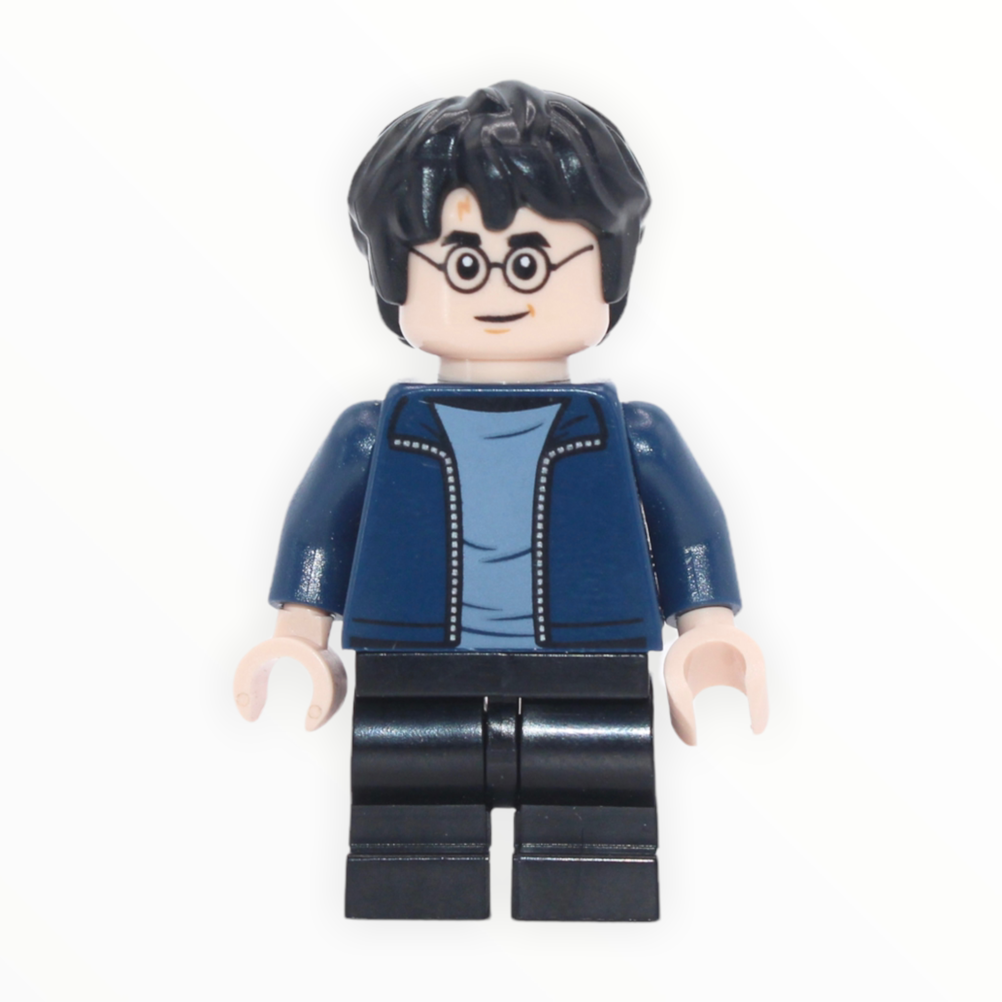 Harry Potter (dark blue open jacket, medium legs)