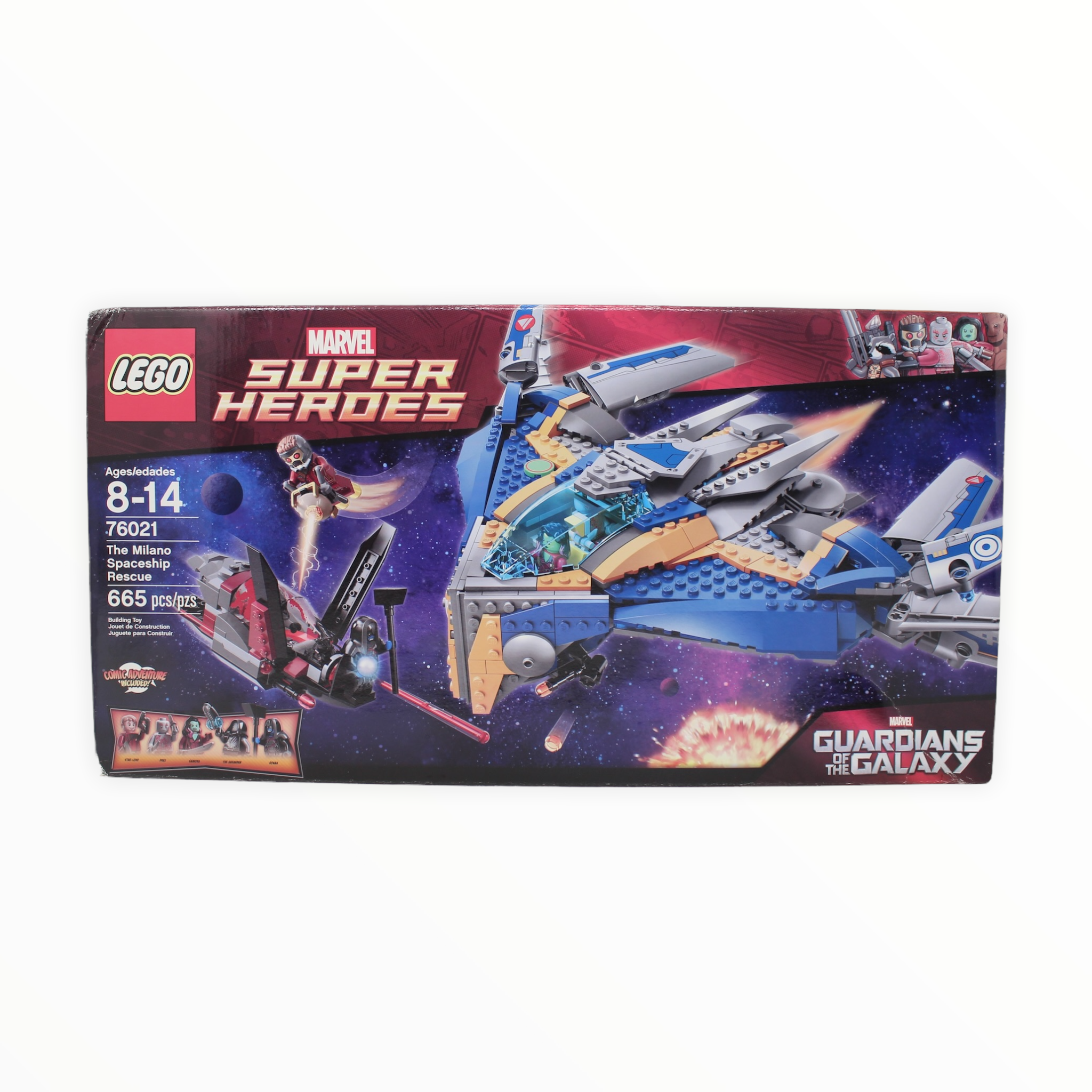 Certified Used Set 76021 Marvel Super Heroes The Milano Spaceship Rescue
