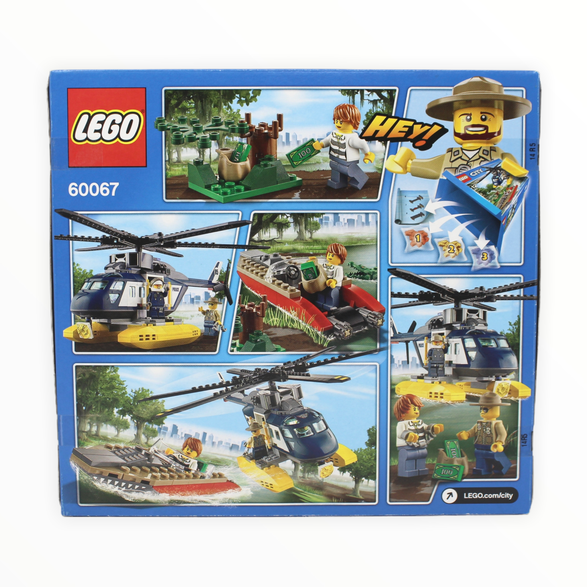 Retired Set 60067 City Helicopter Pursuit