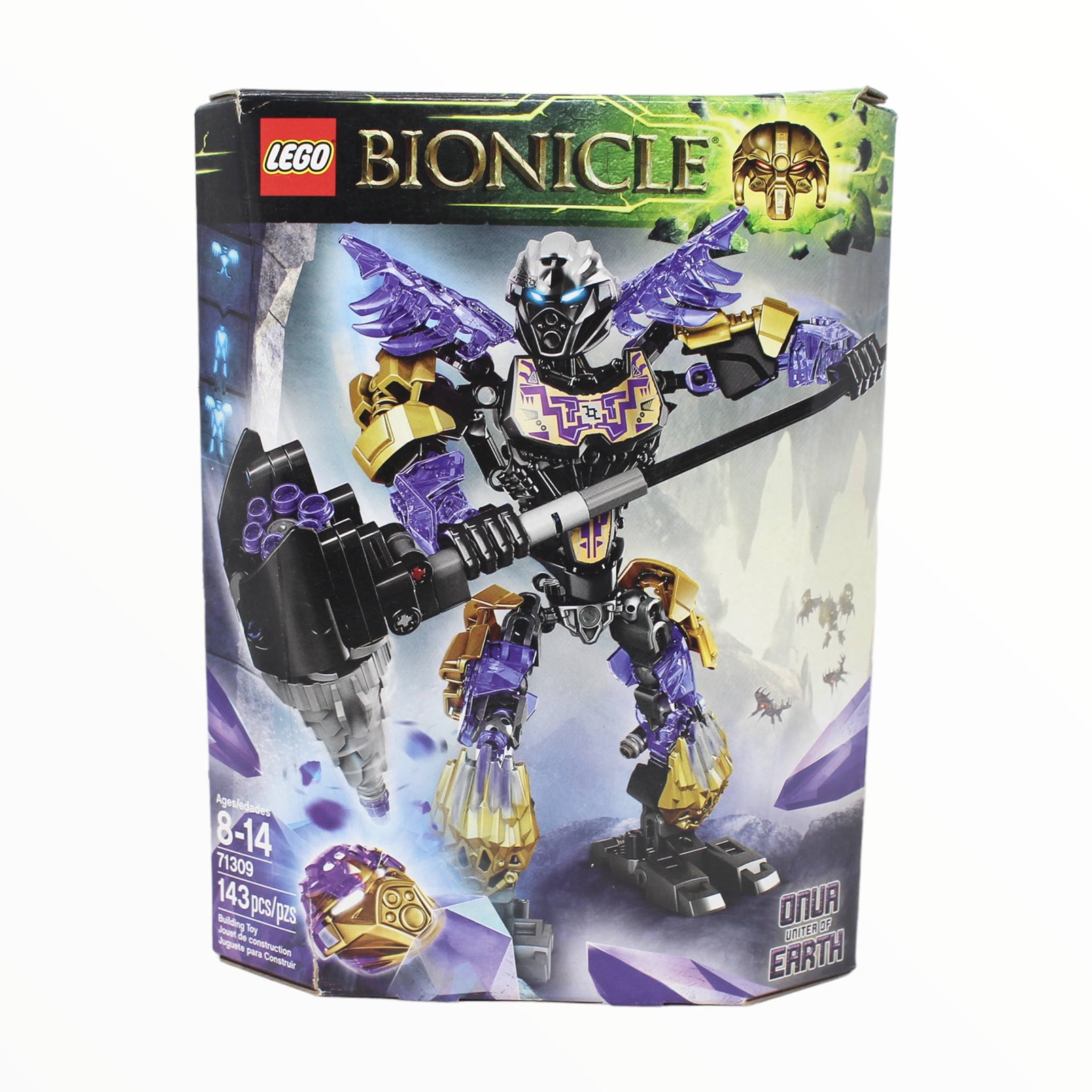 Certified Used Set 71309 Bionicle Onua Uniter of Earth