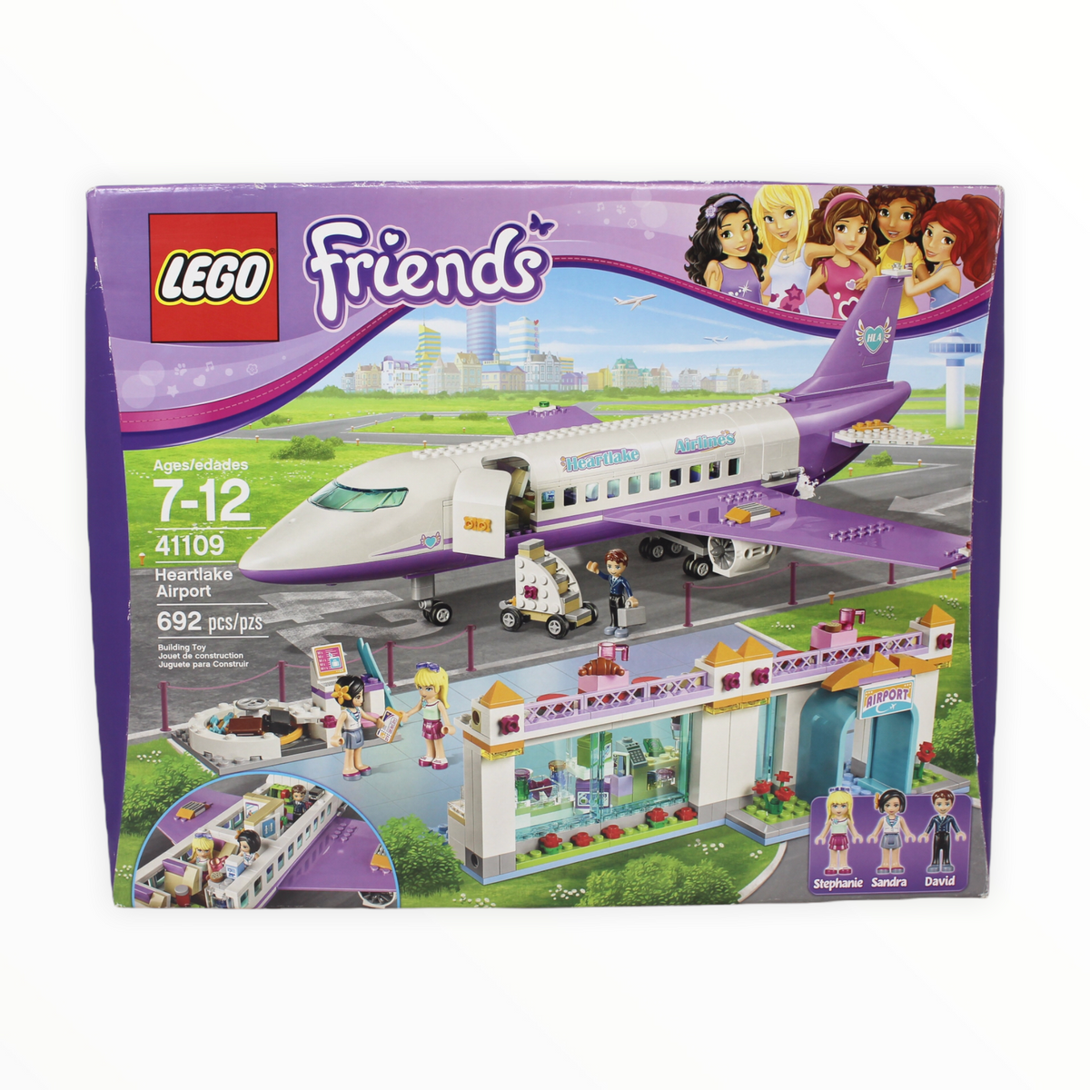 Lego friends airplane top 41109